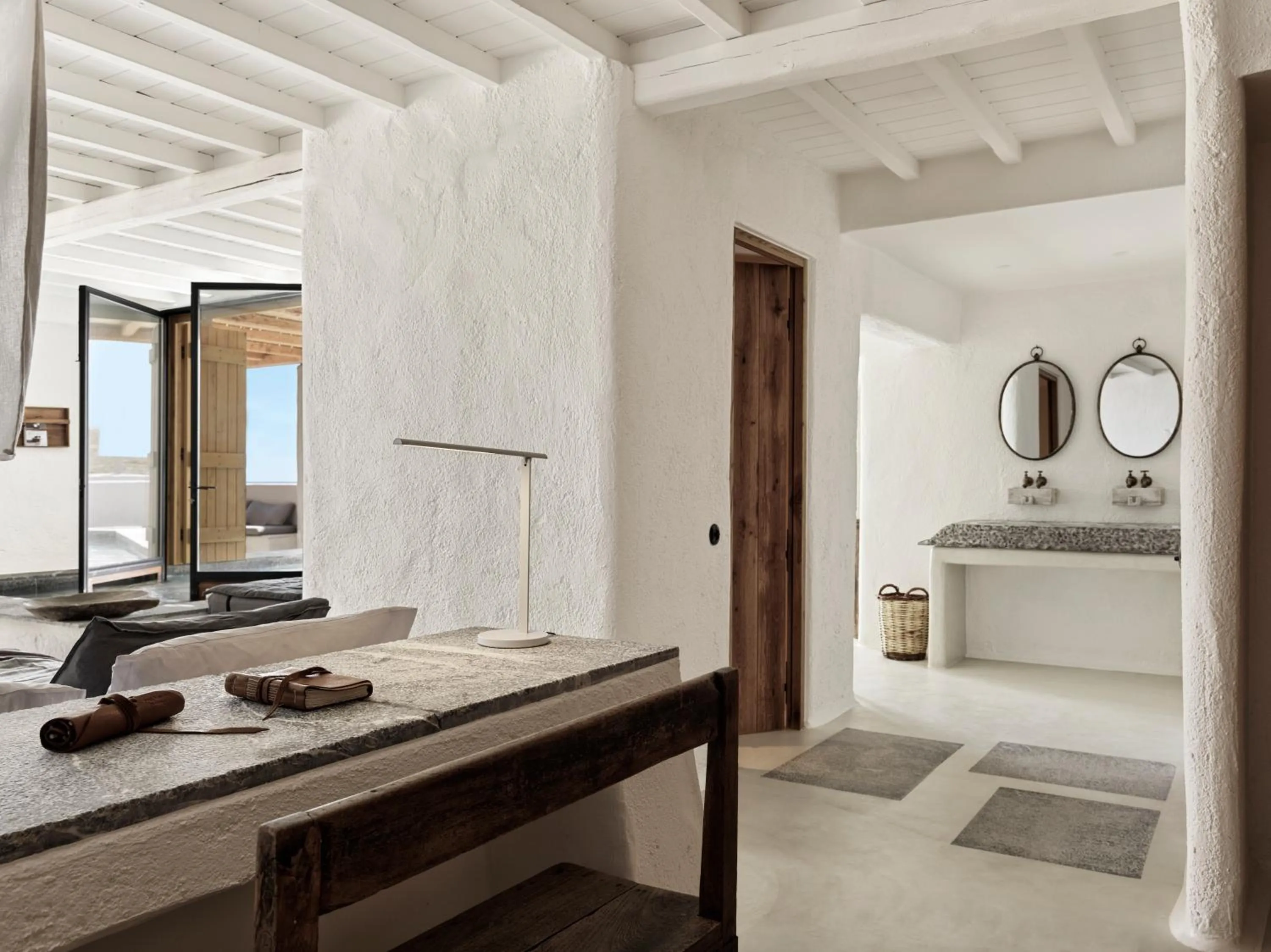 Bathroom in Nomad Mykonos - Small Luxury Hotels of the World