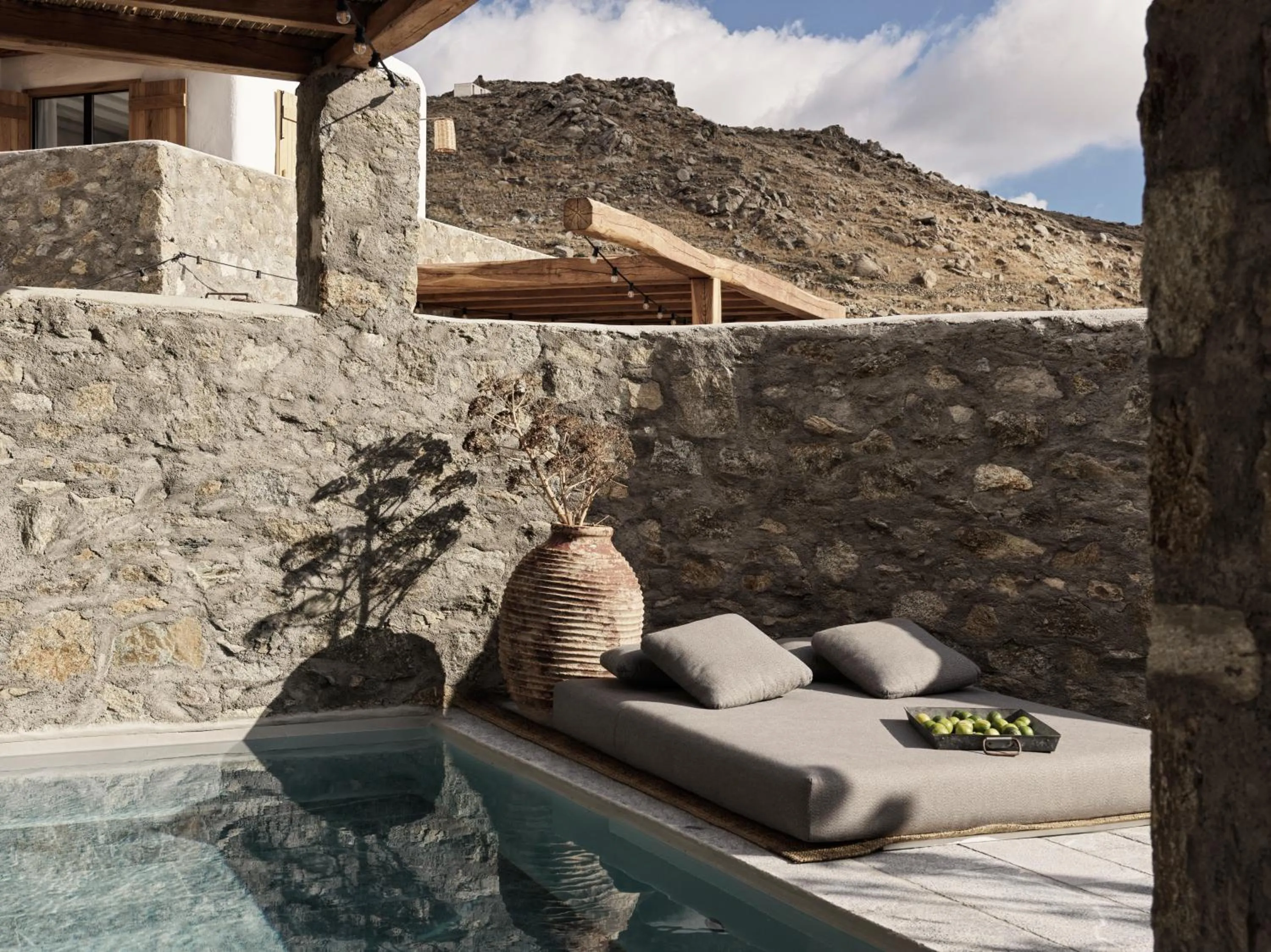 Balcony/Terrace in Nomad Mykonos - Small Luxury Hotels of the World