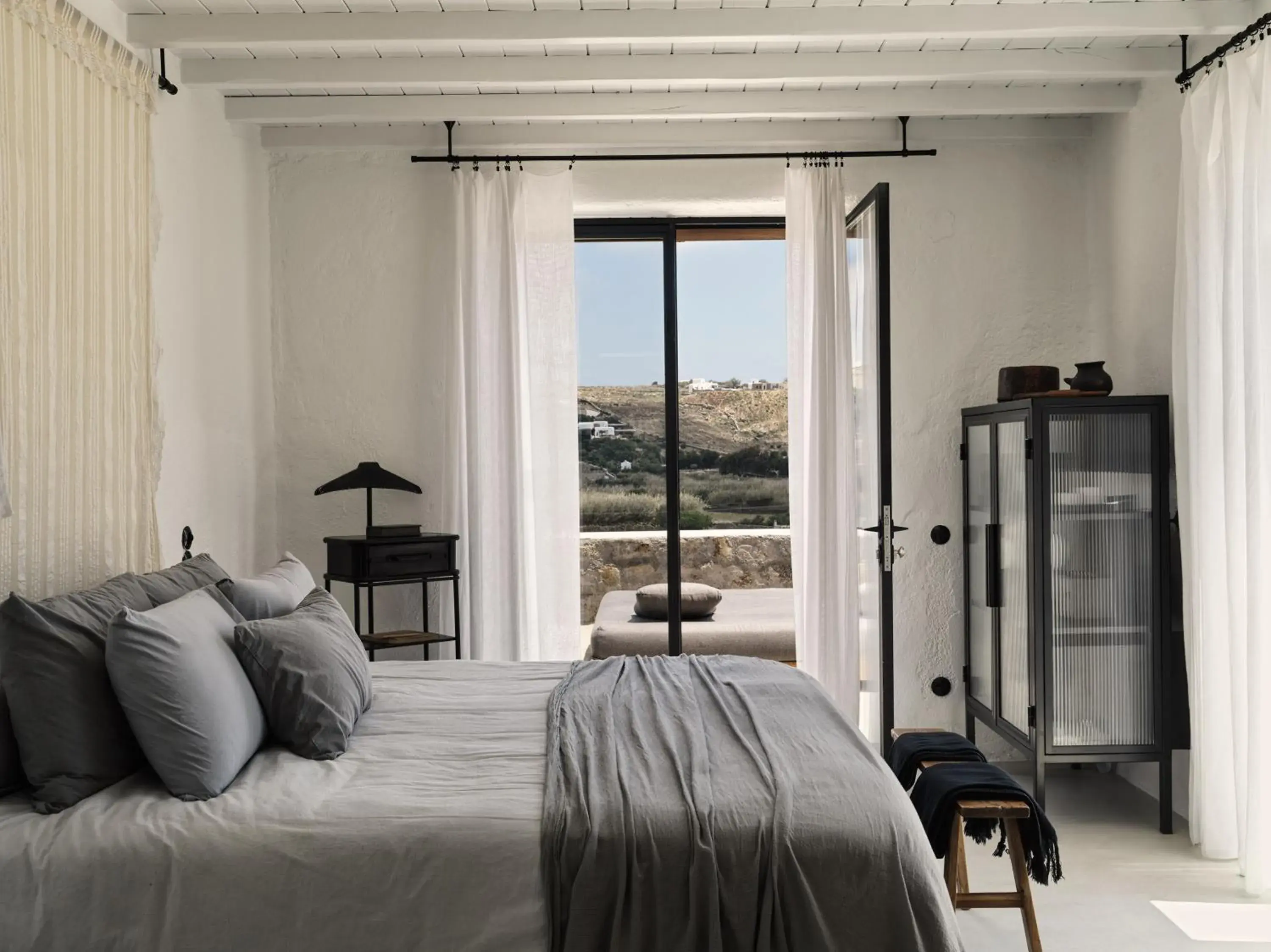 Grand Nomad Two Bedrooms Sea View Suite with Private Pool and Hot Tub in Nomad Mykonos - Small Luxury Hotels of the World Grand Nomad Two Bedrooms Sea View Suite with Private Pool and Hot Tub in Nomad Mykonos - Small Luxury Hotels of the World