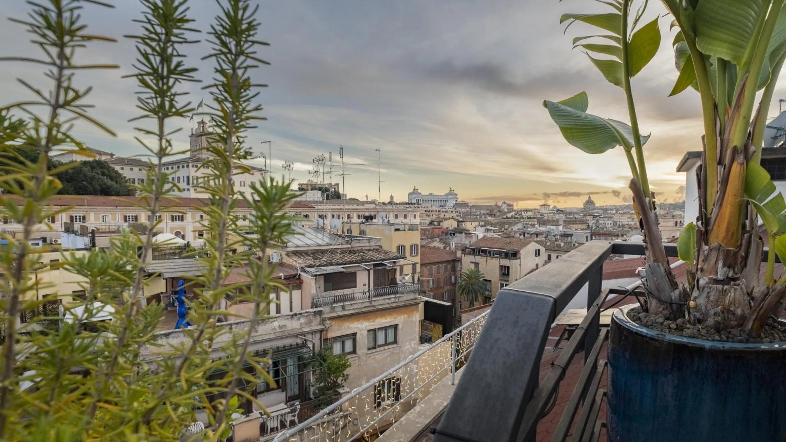 Balcony/Terrace in U-Visionary Roma Hotel