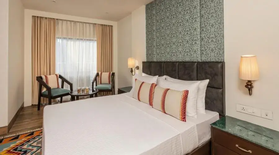 Bed in Lemon Tree Premier, Rishikesh Bed in Lemon Tree Premier, Rishikesh