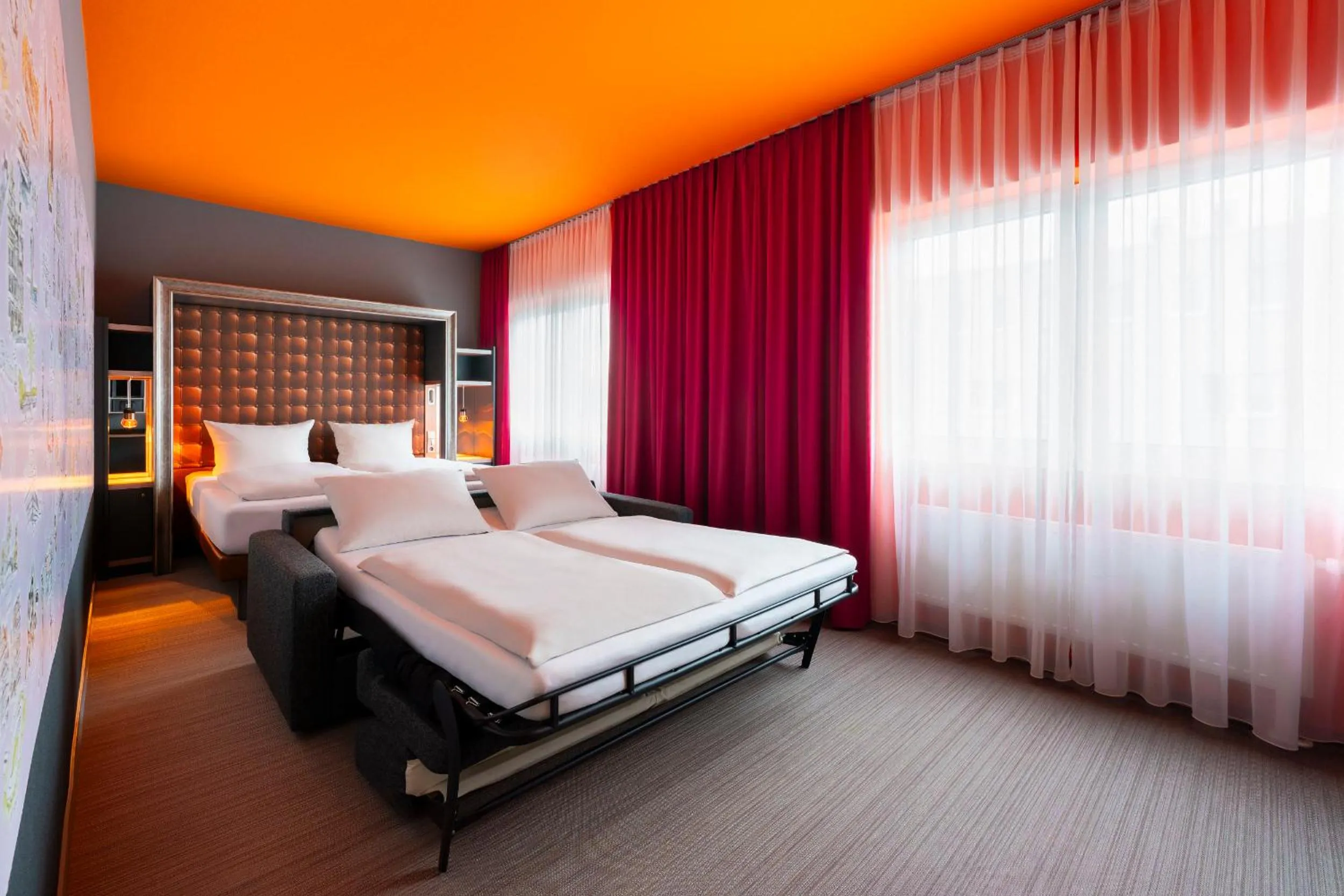 Bed in Designhotel + CongressCentrum Wienecke XI.