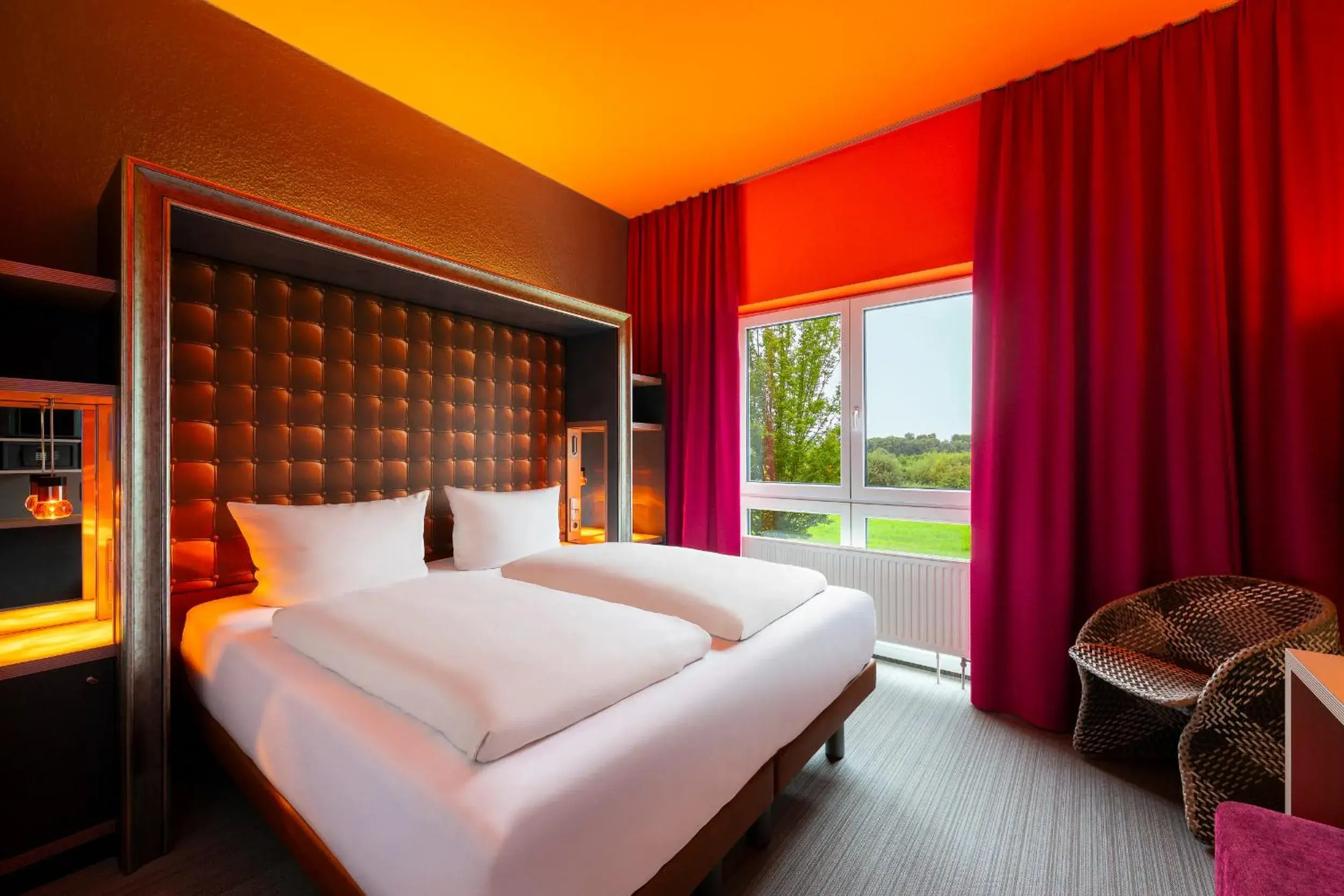 Bed in Designhotel + CongressCentrum Wienecke XI. Bed in Designhotel + CongressCentrum Wienecke XI.