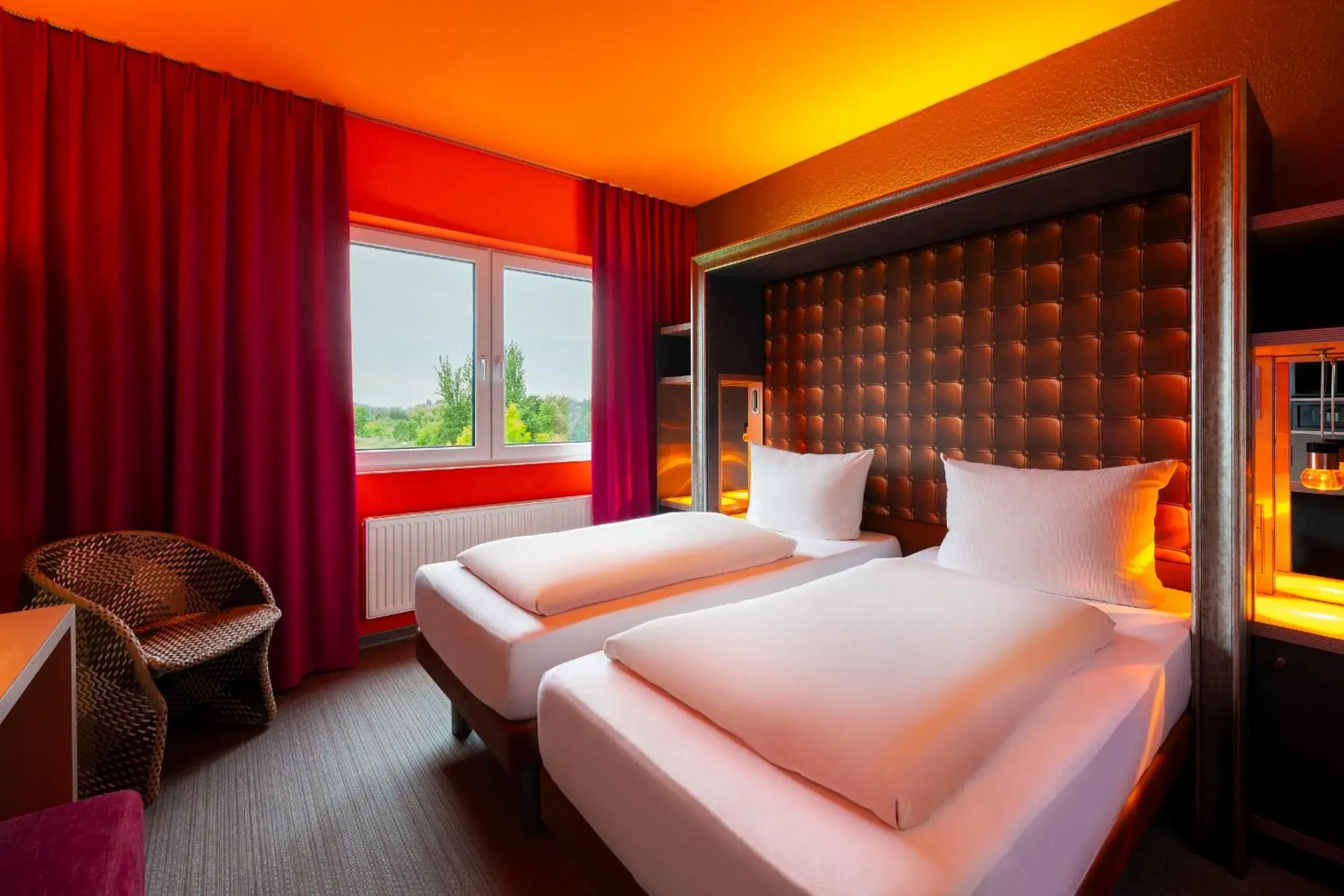 Bed in Designhotel + CongressCentrum Wienecke XI. Bed in Designhotel + CongressCentrum Wienecke XI.