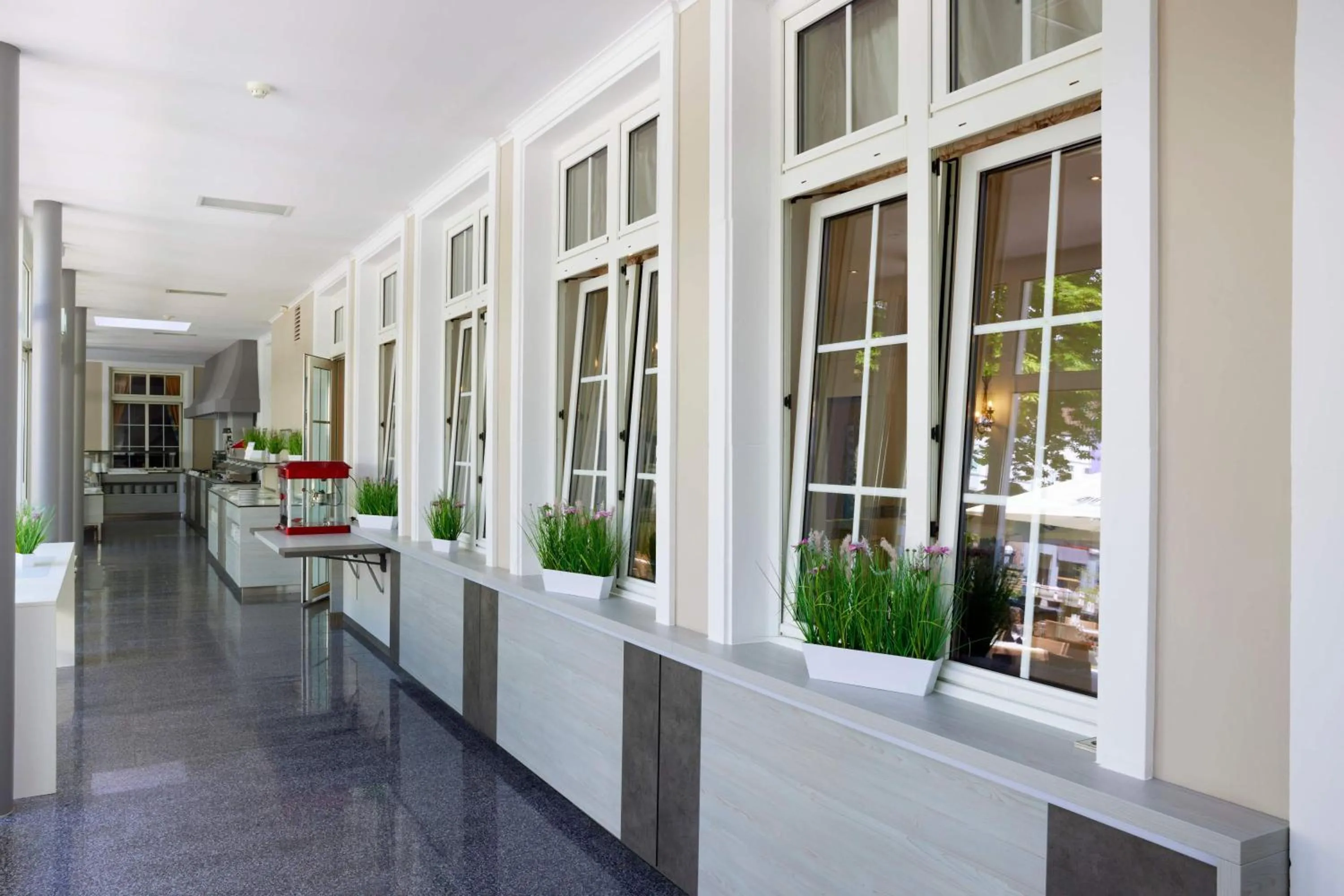 Patio in Designhotel + CongressCentrum Wienecke XI.