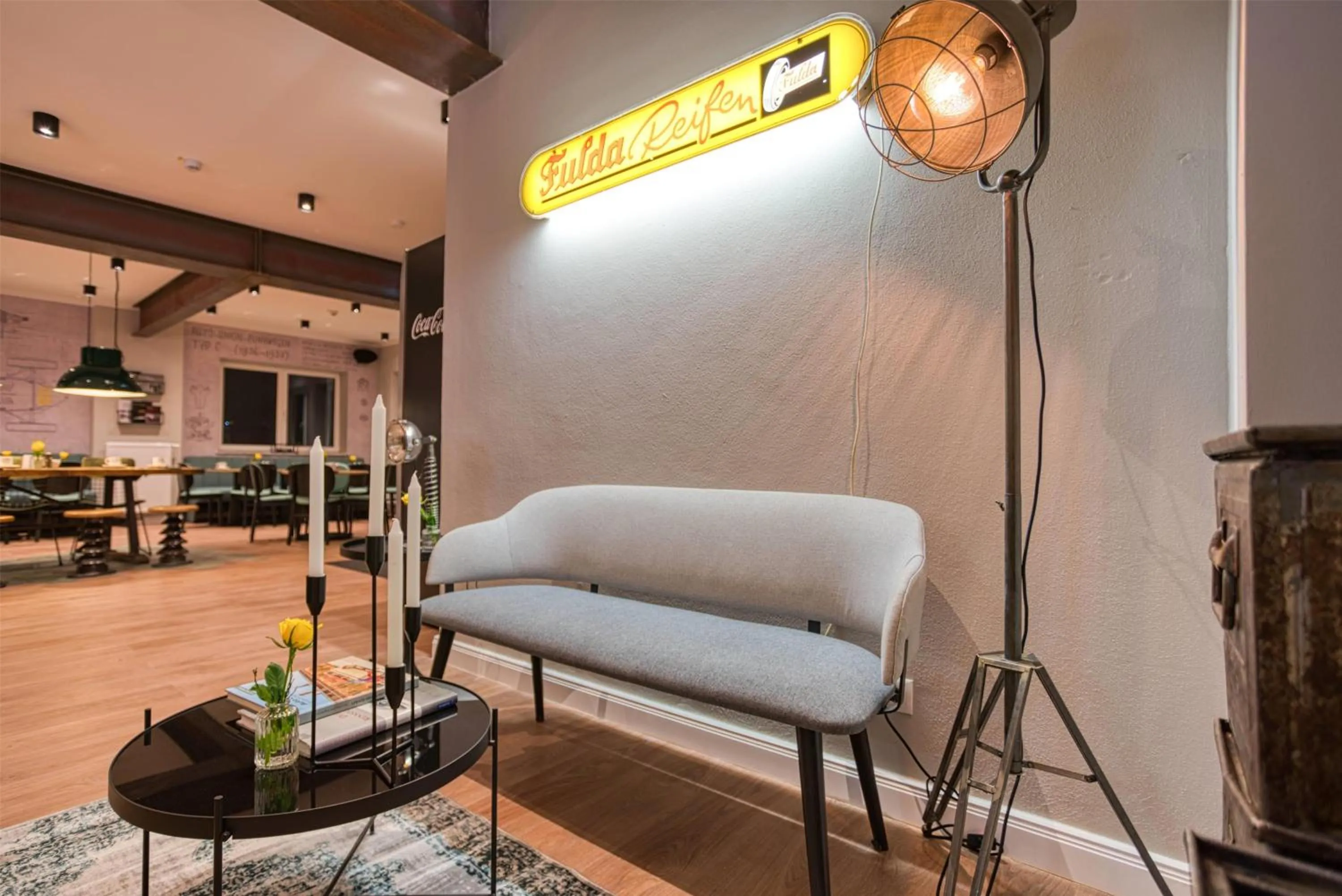 Lobby or reception in Vienna House Easy by Wyndham Ingolstadt