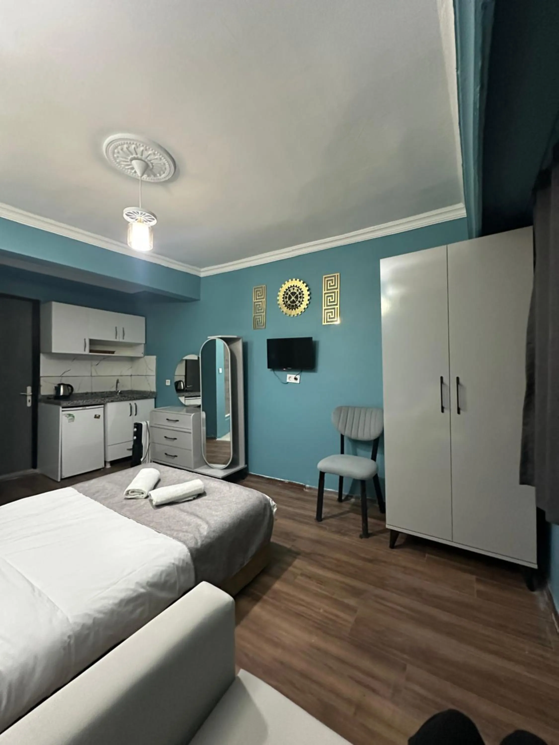 Bed in Ada Apart Hotel