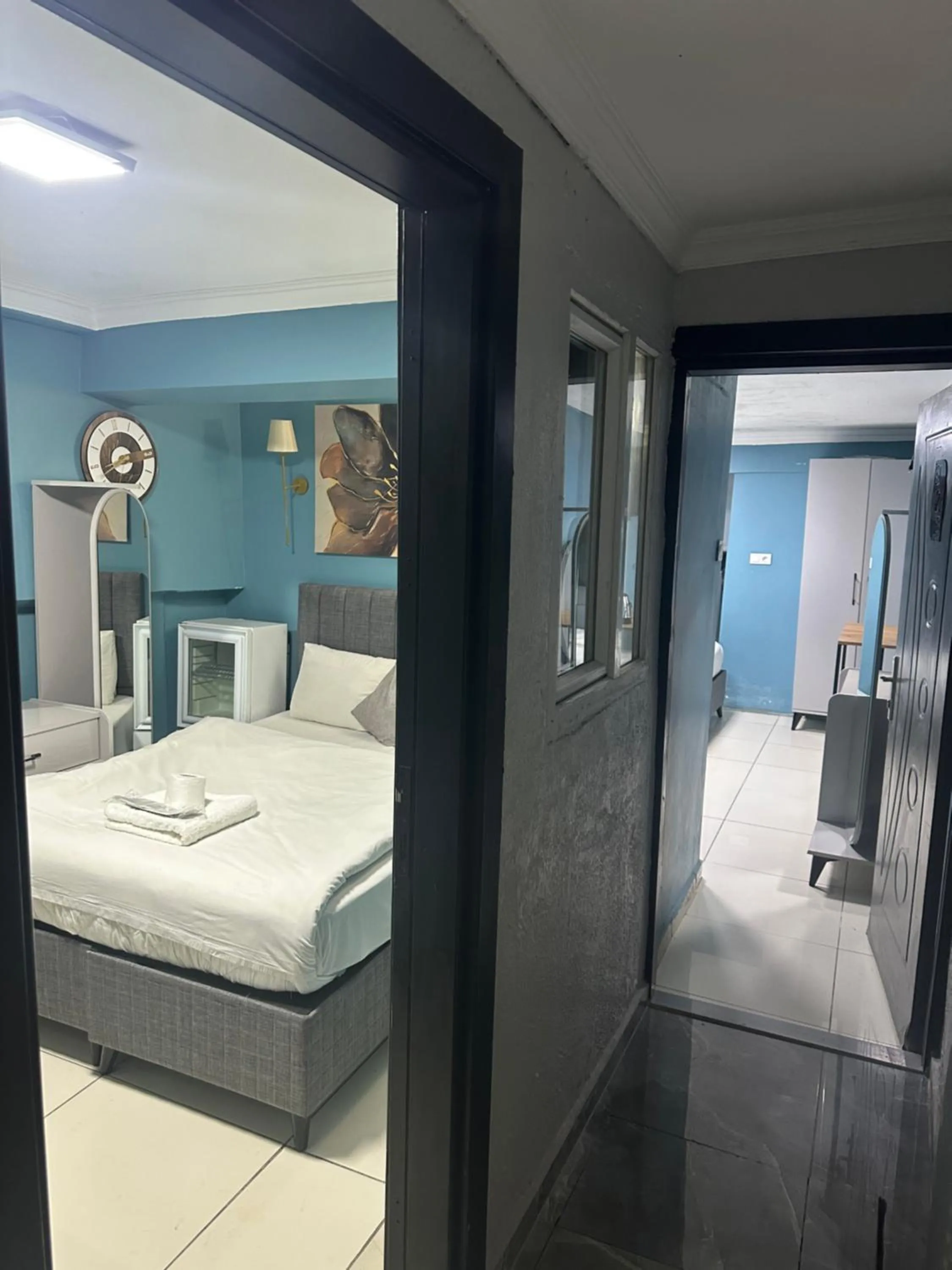 Bed in Ada Apart Hotel