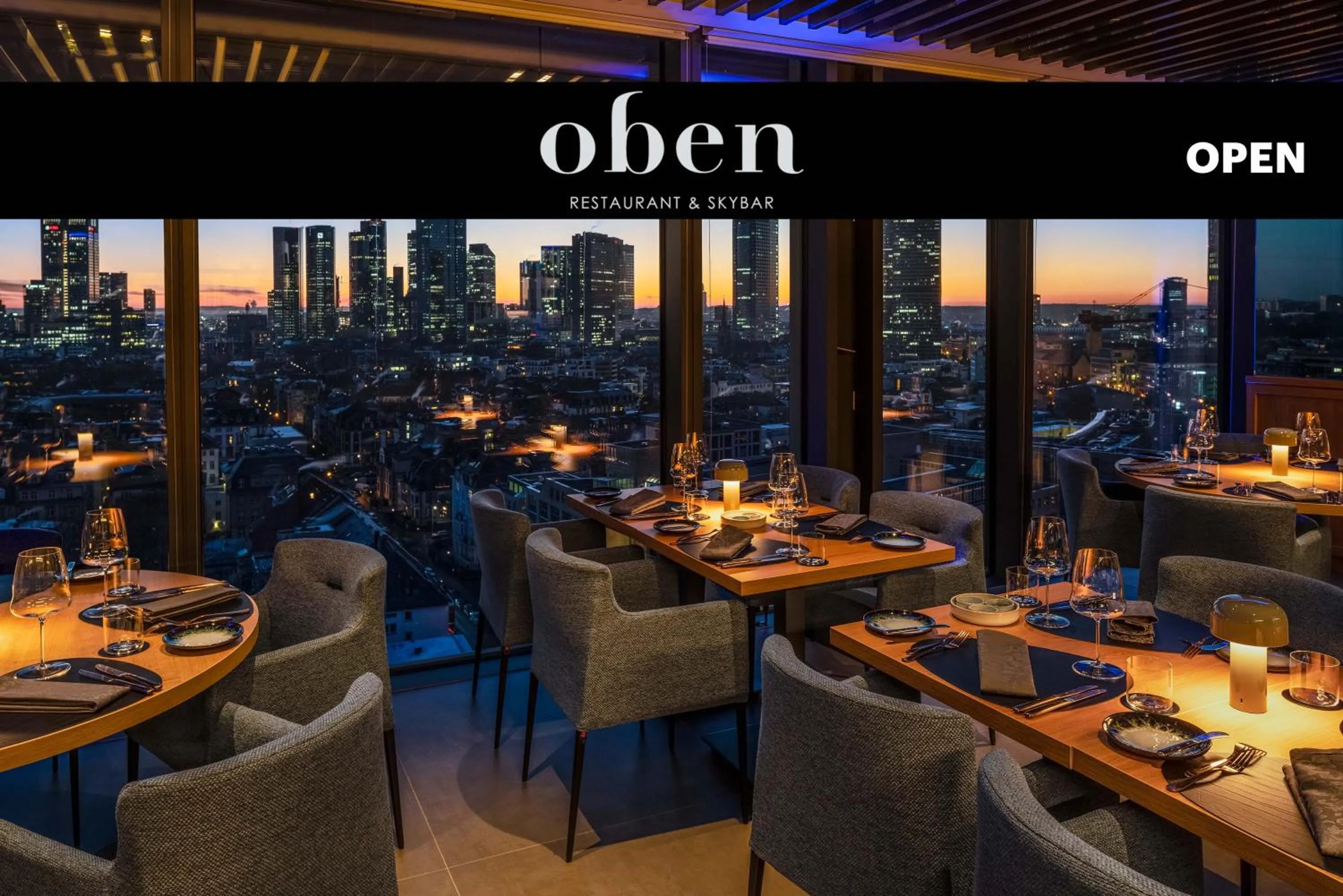 Restaurant/places to eat in Meliá Frankfurt City