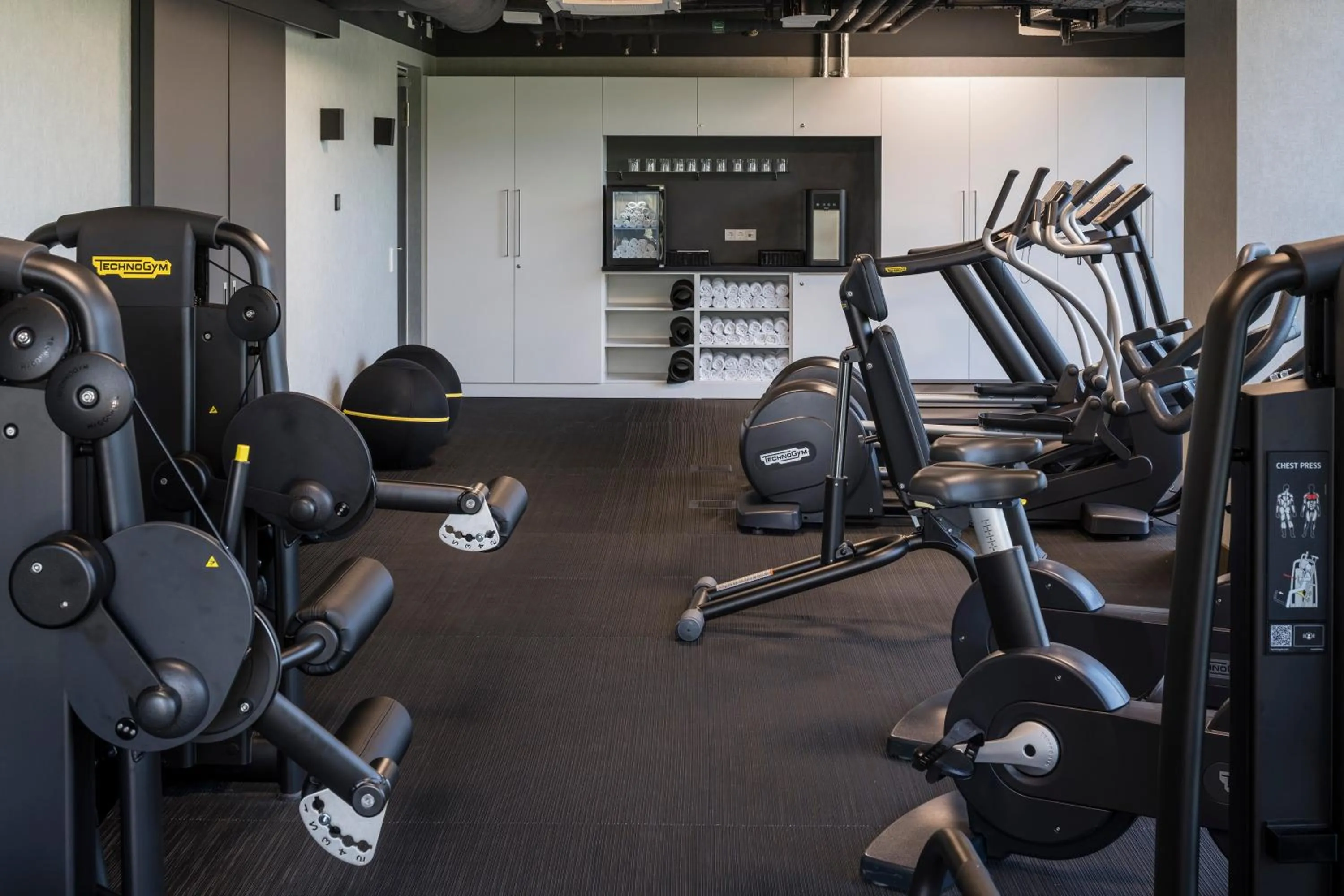 Fitness centre/facilities in Meliá Frankfurt City