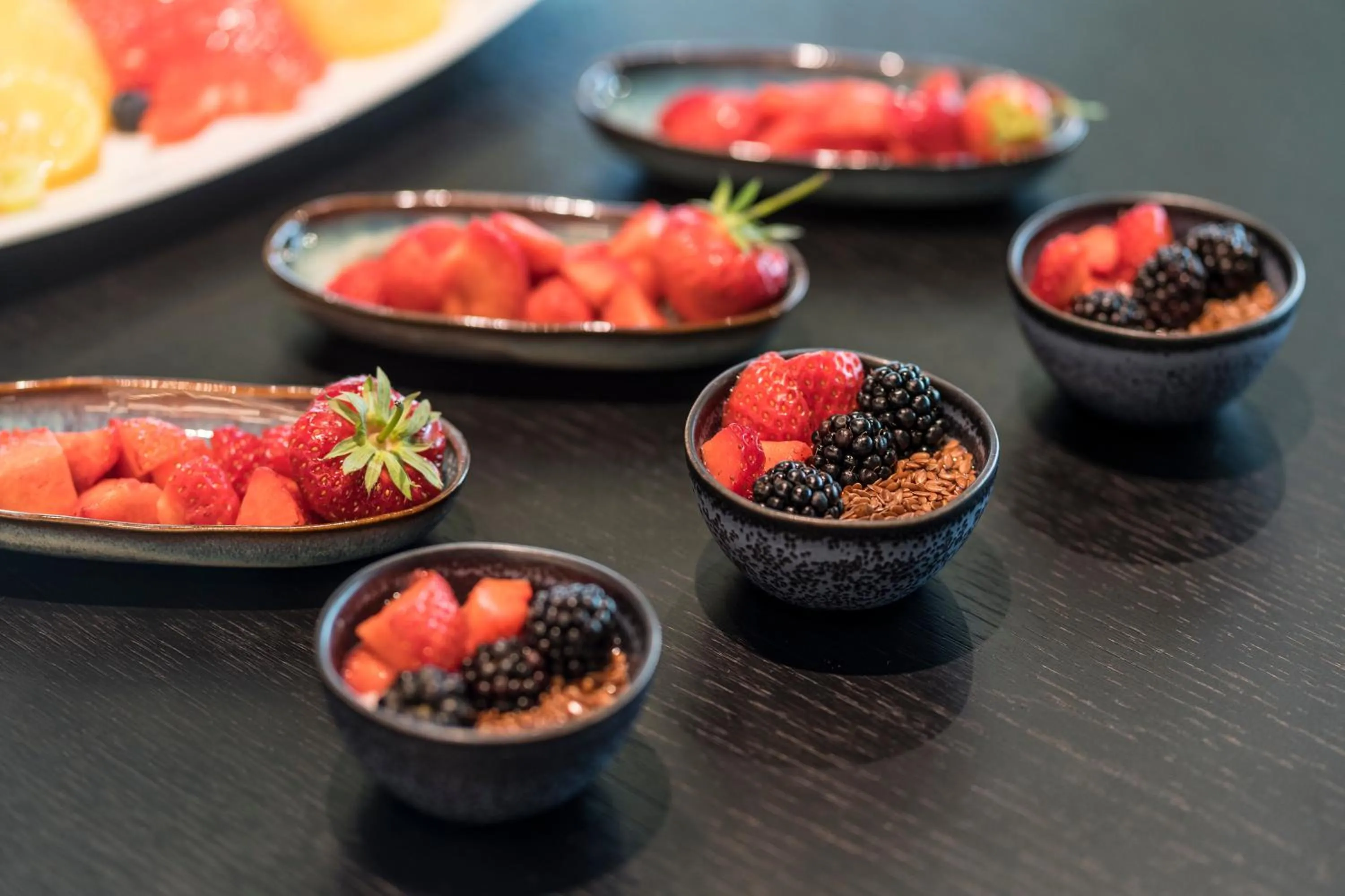 Food close-up in Meliá Frankfurt City