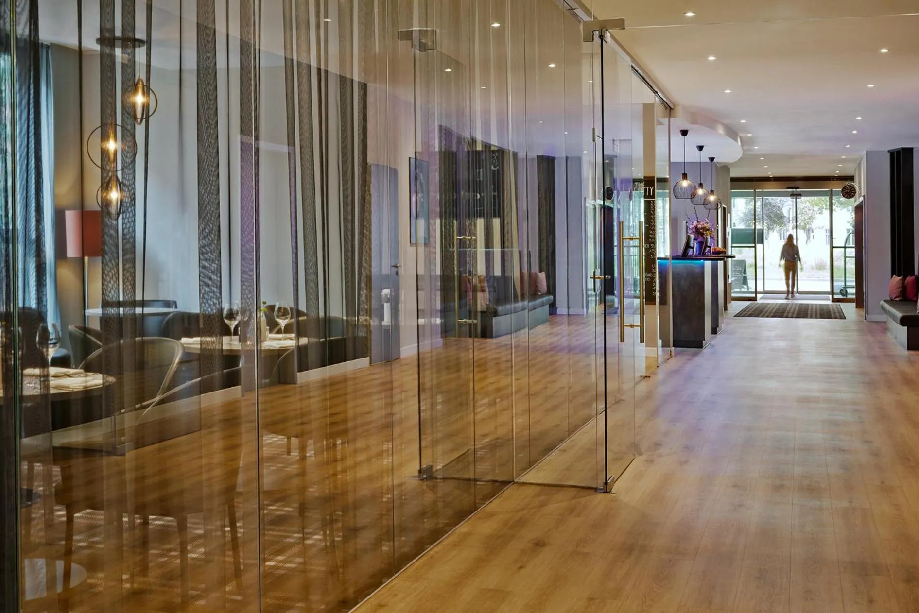 Lobby or reception in THE SCOTTY Hotel Hamburg