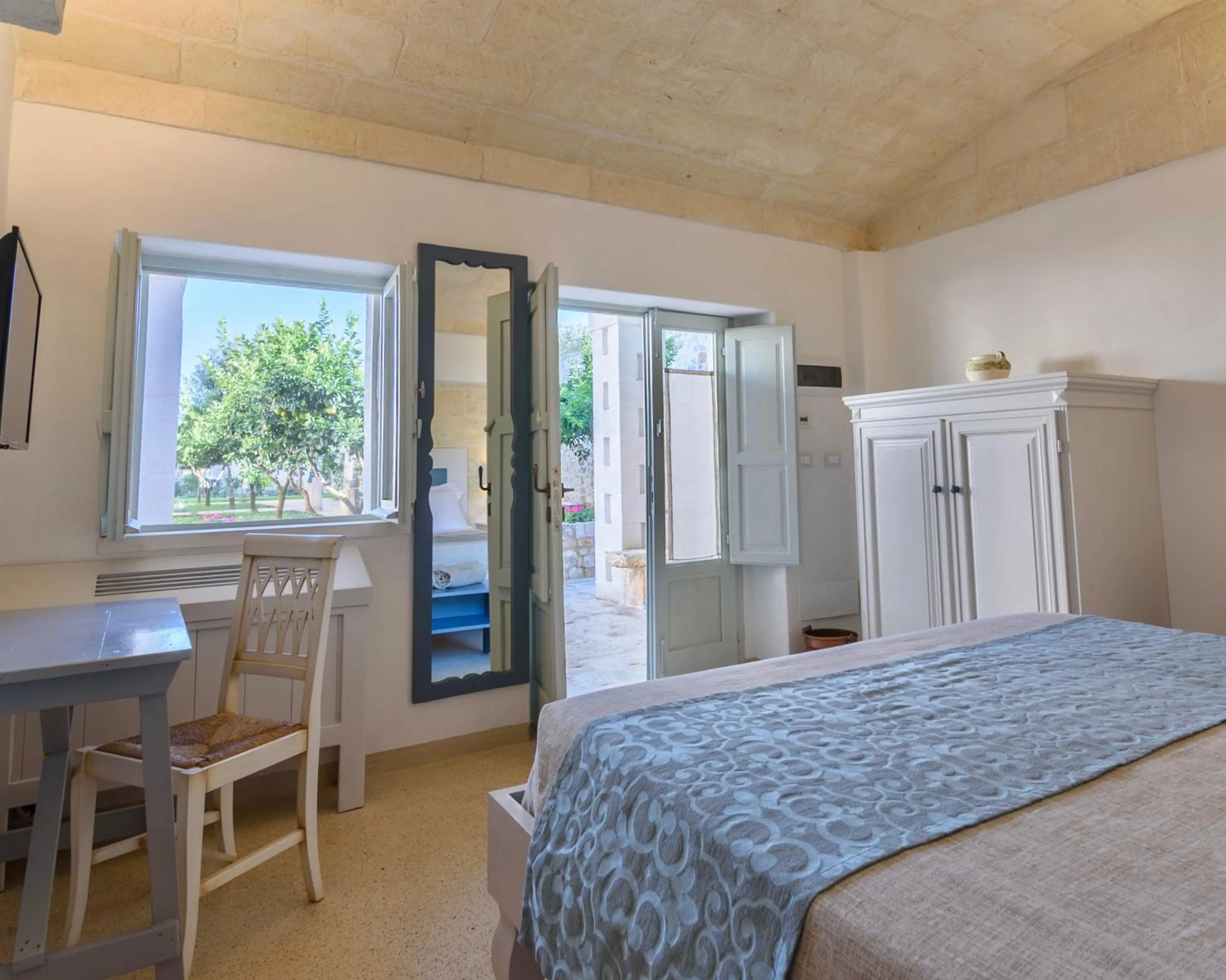 Bed in Masseria Ayroldi