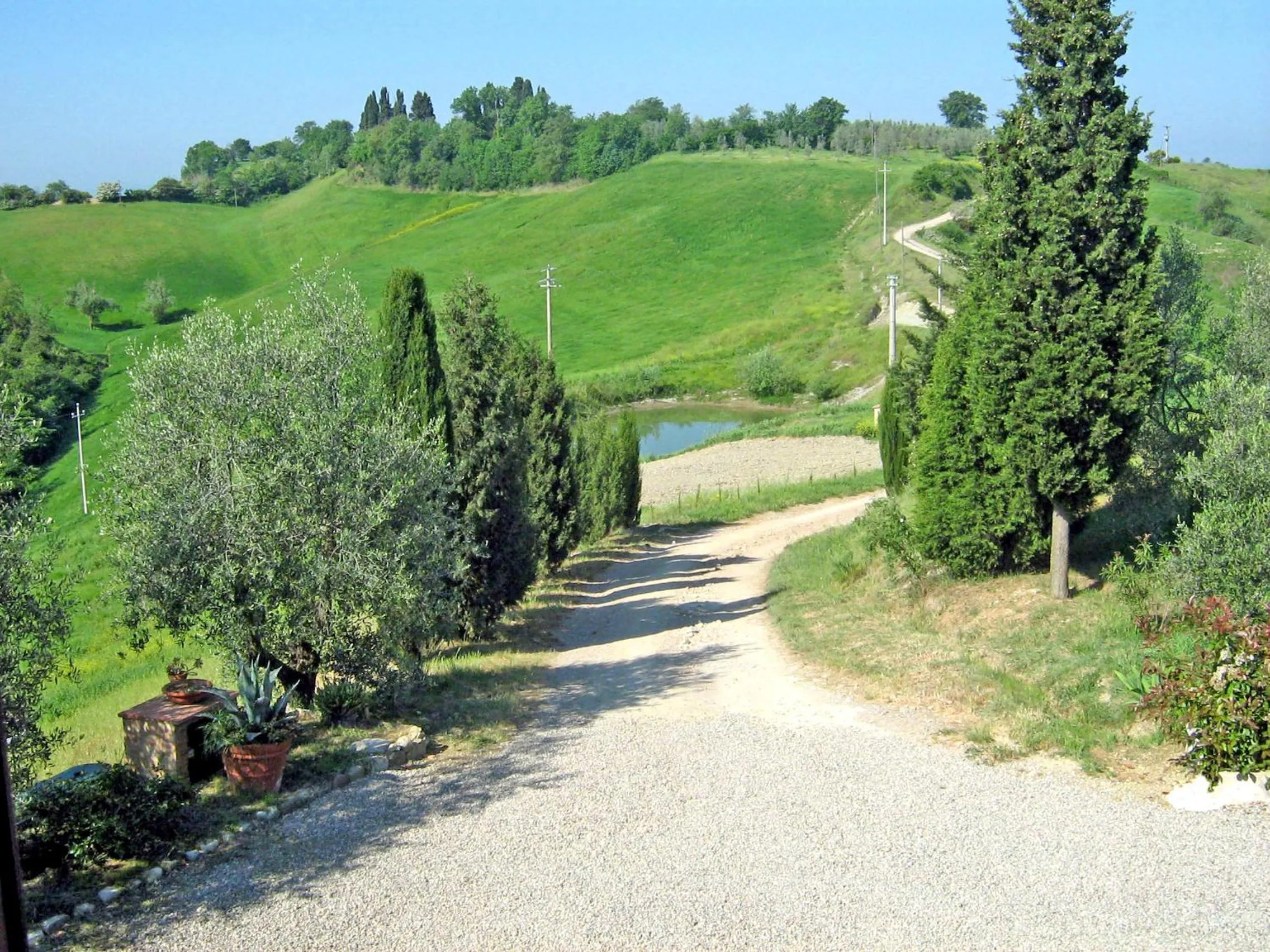 Natural landscape in Certine Agriturismo