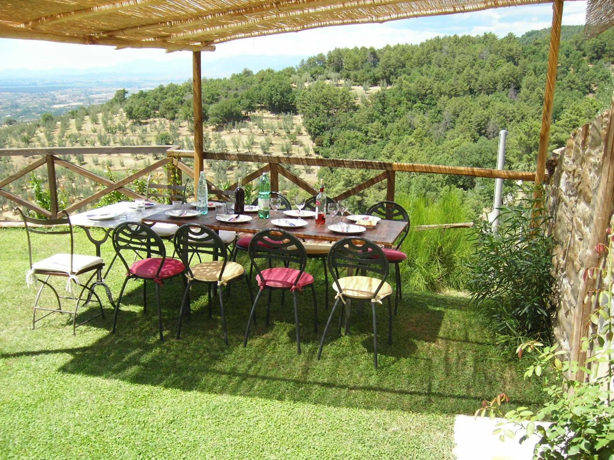 Patio in Casa Vacanze La Porta