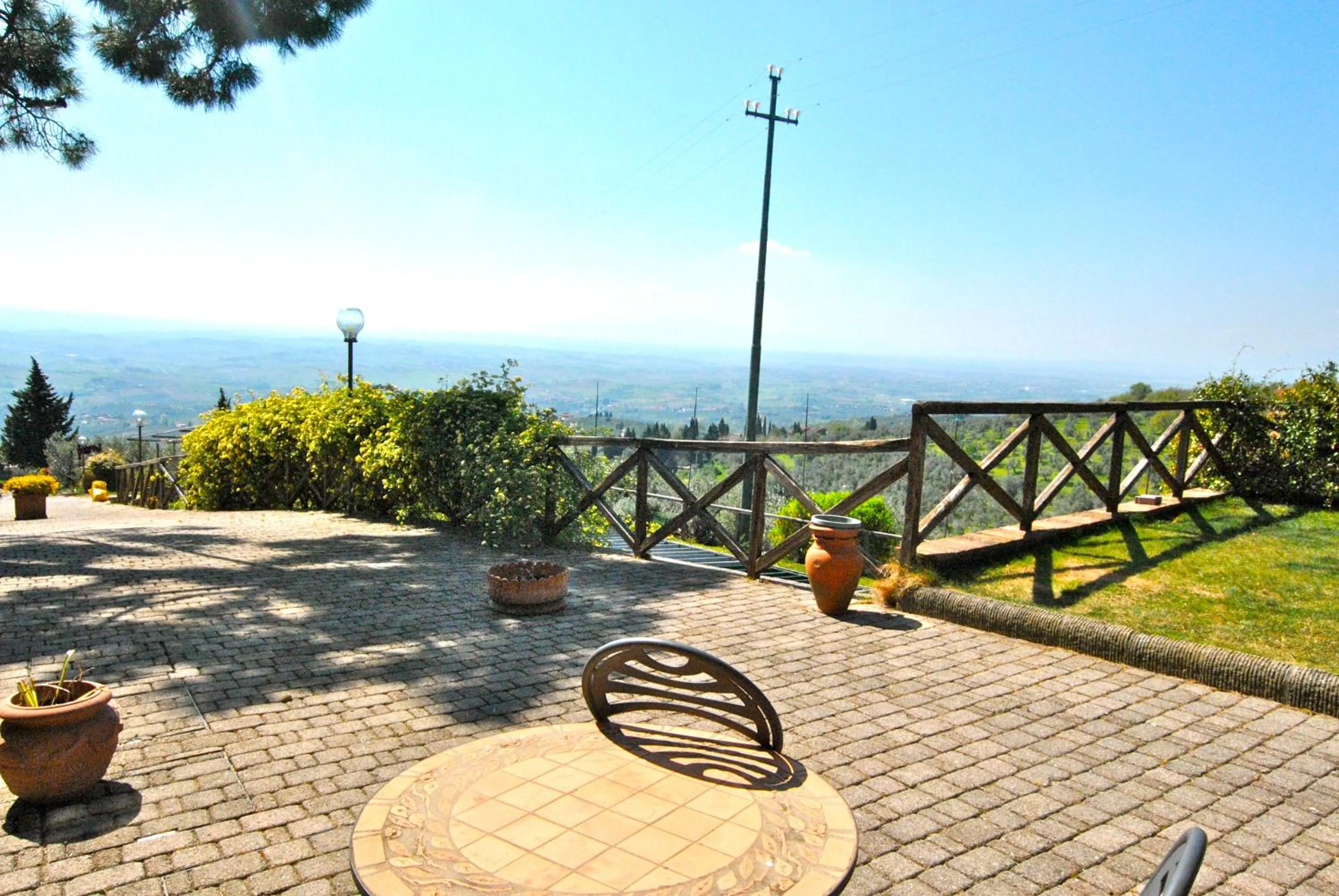 Patio in Casa Vacanze La Porta