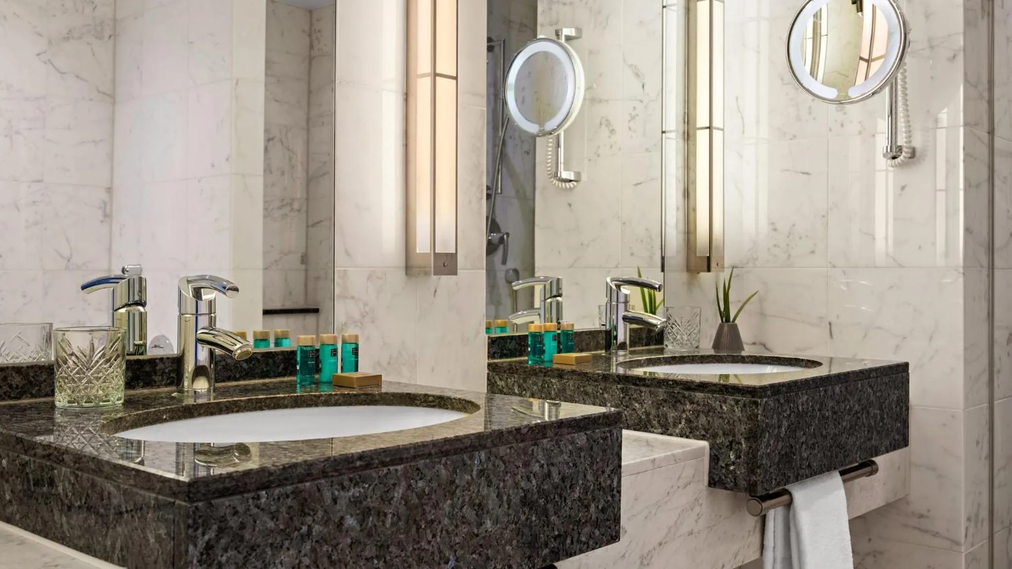 Bathroom in Crowne Plaza Berlin City Centre Ku'damm by IHG