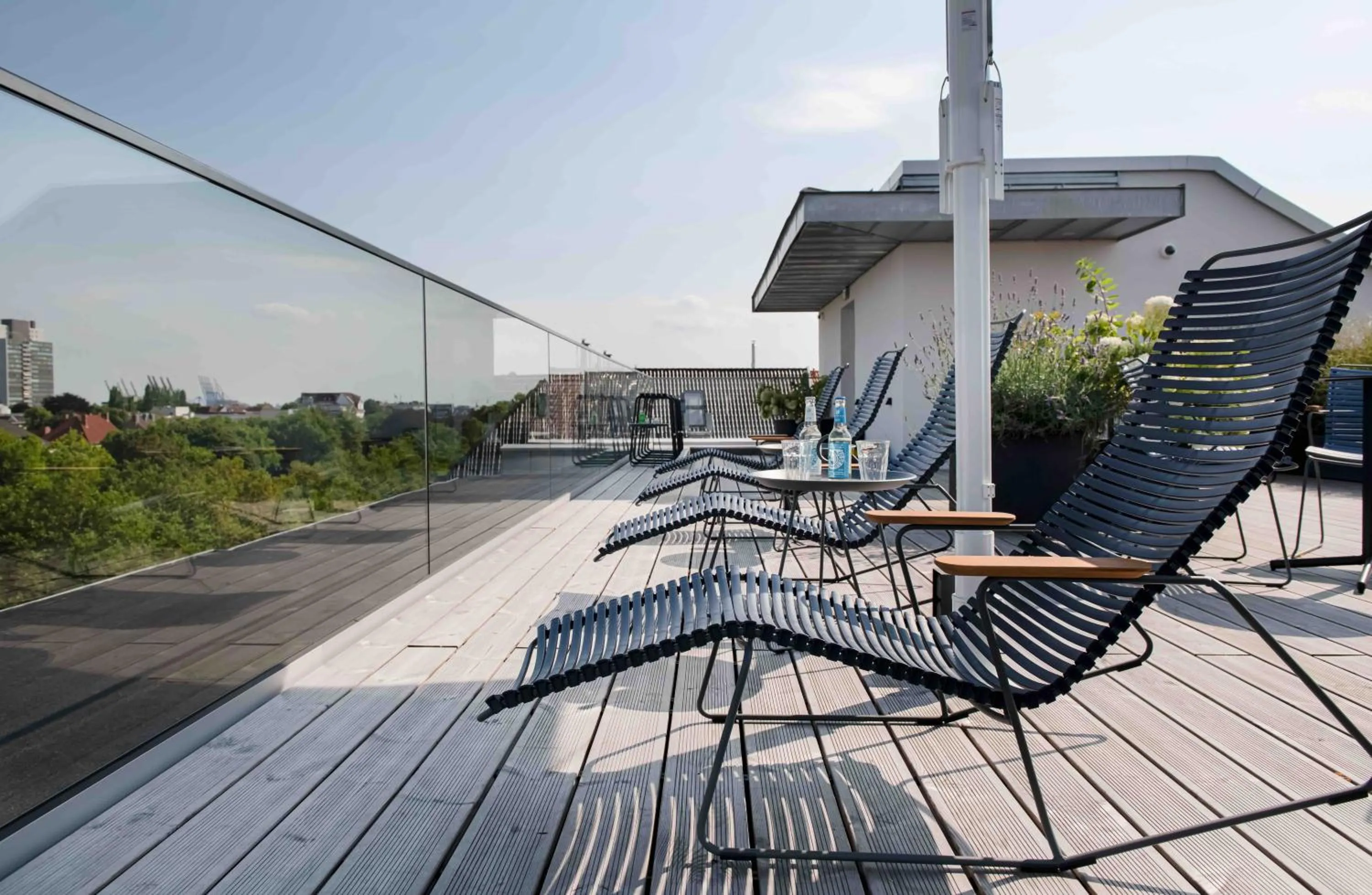 Balcony/Terrace in OBERDECK Studio Apartments - Adults only