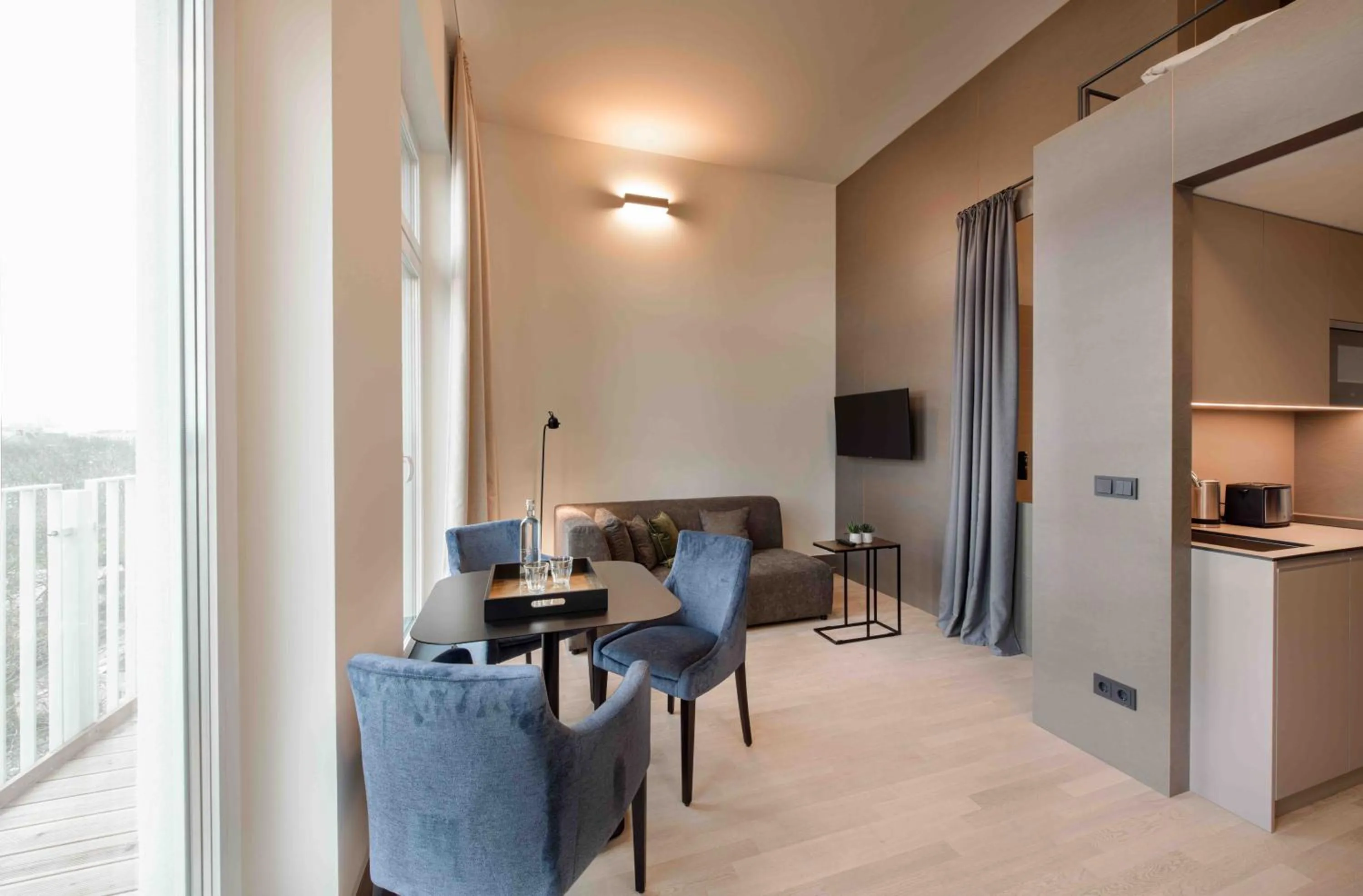 TV and multimedia in OBERDECK Studio Apartments - Adults only