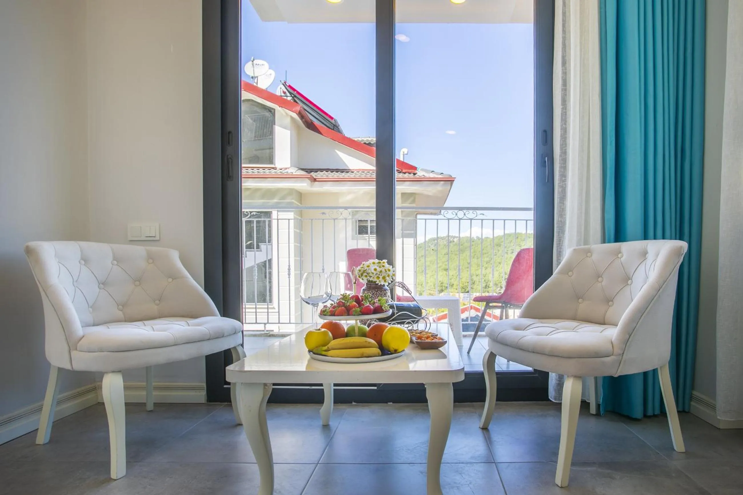 Living room in The Monastery