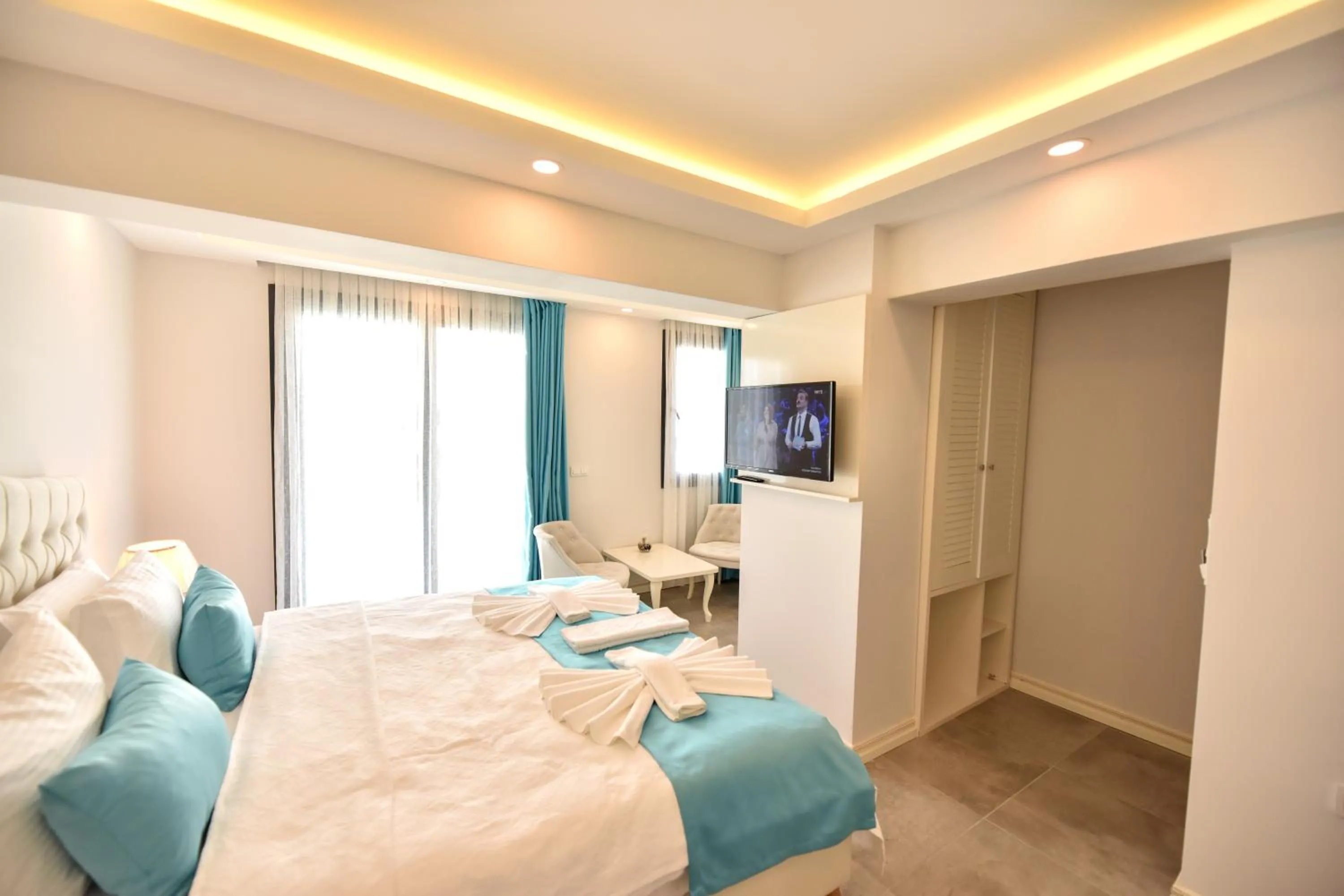 Photo of the whole room in The Monastery