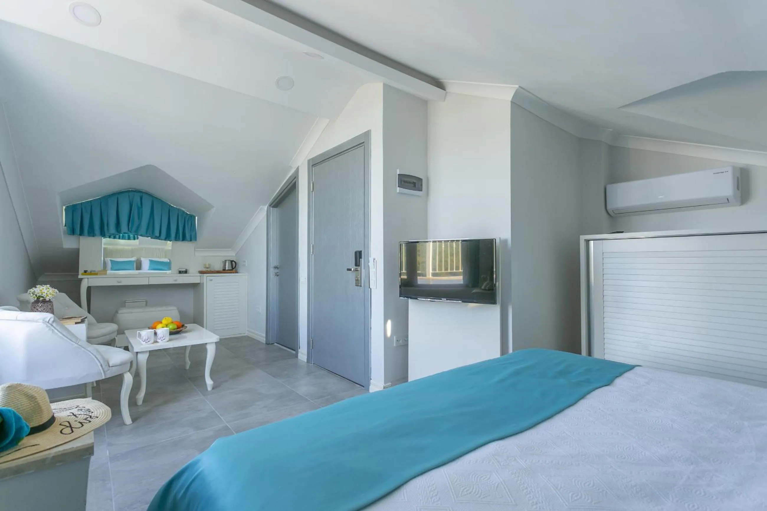 Seating area in The Monastery