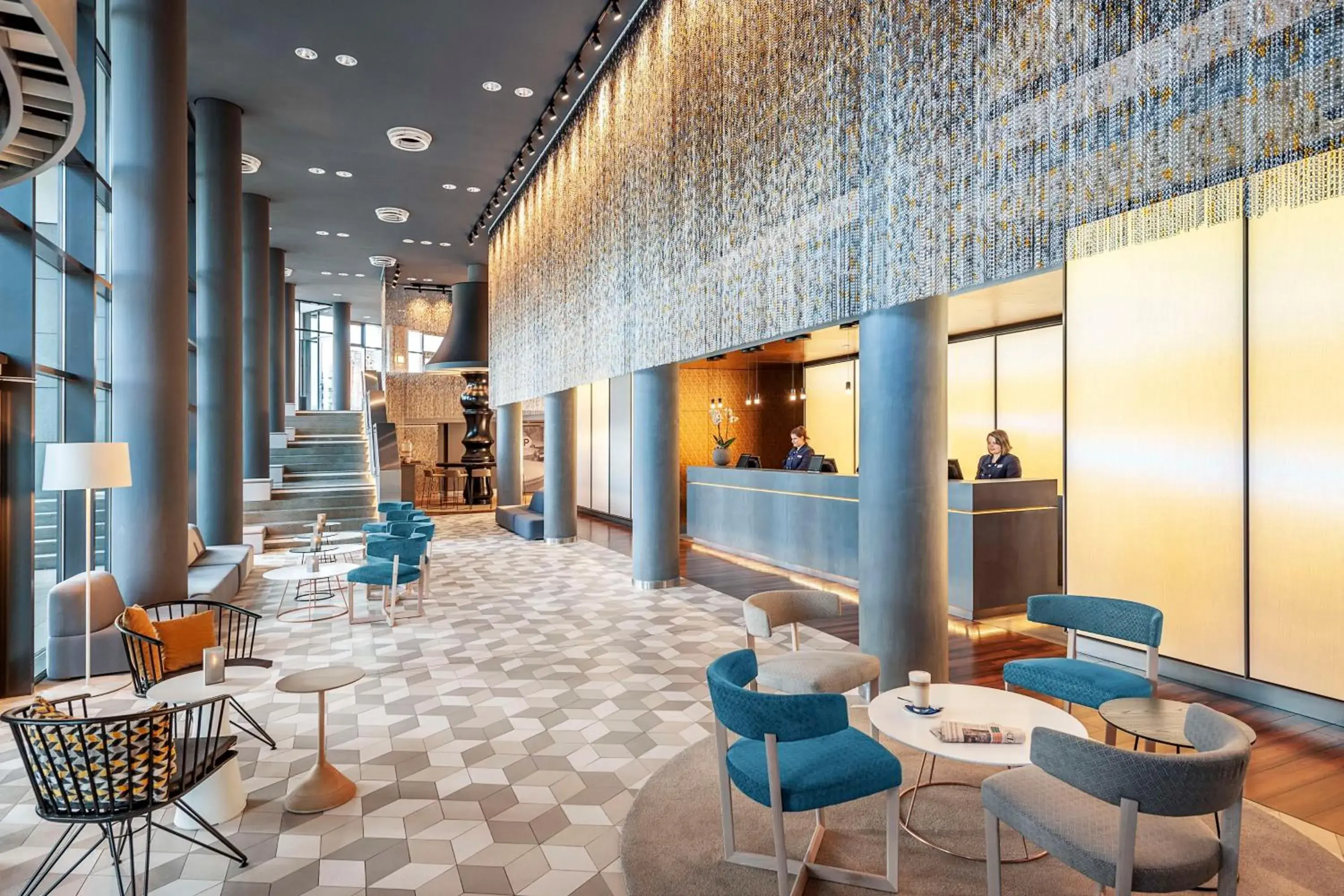 Lobby or reception in NH Berlin Alexanderplatz Lobby or reception in NH Berlin Alexanderplatz