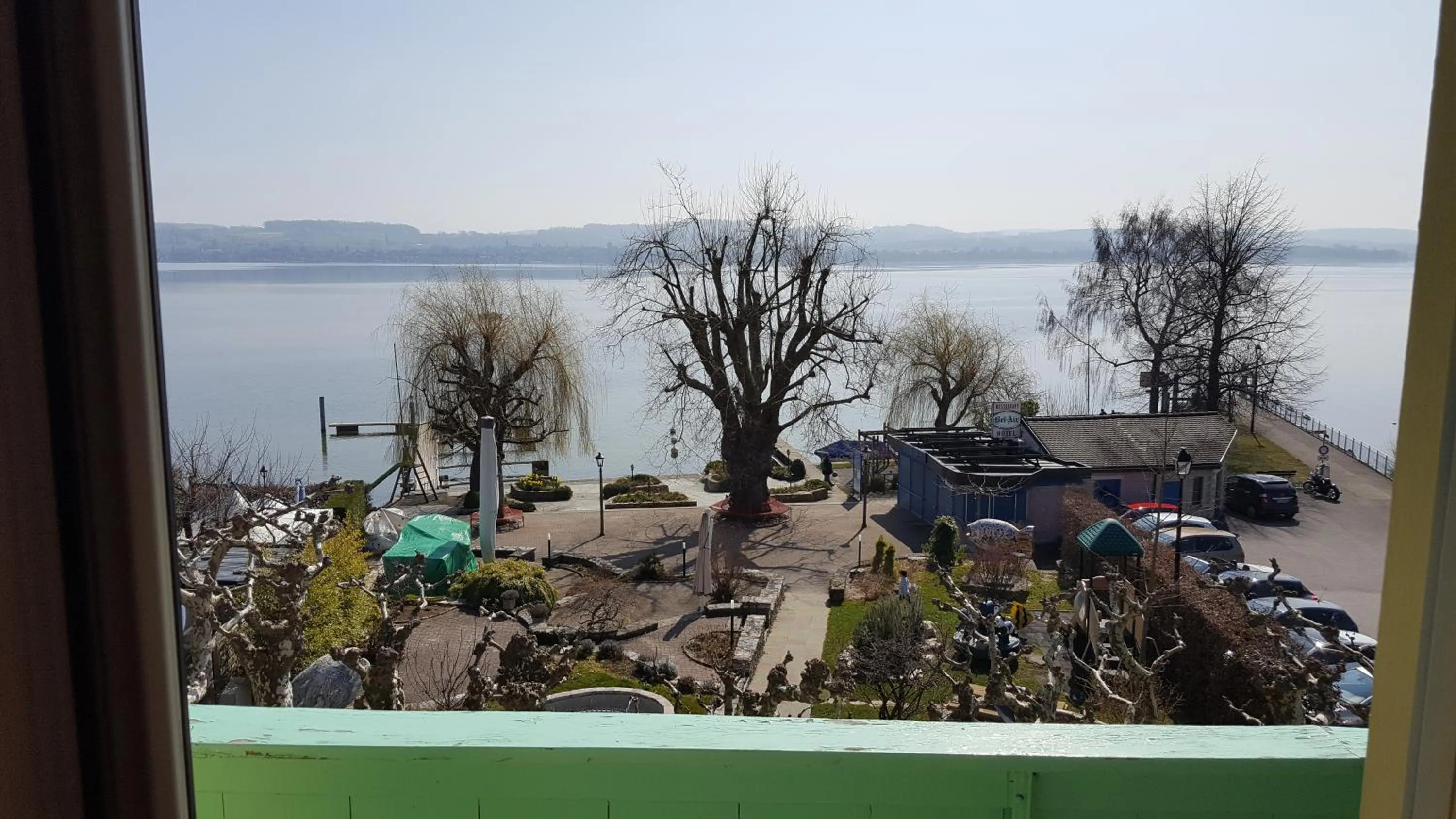 Garden view in Hôtel Restaurant Cave Bel-Air