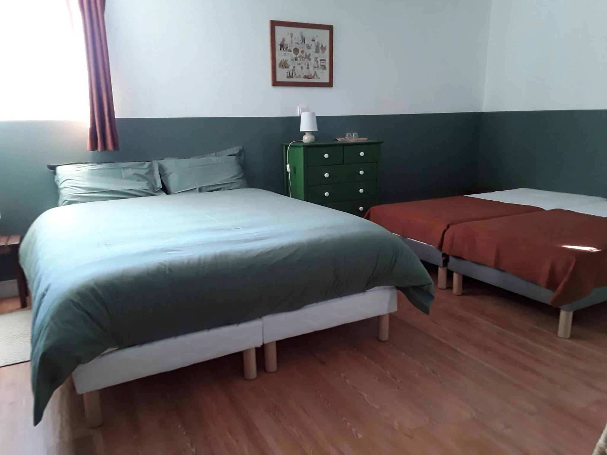 Bed in Chambres d'Hôtes La Chouette