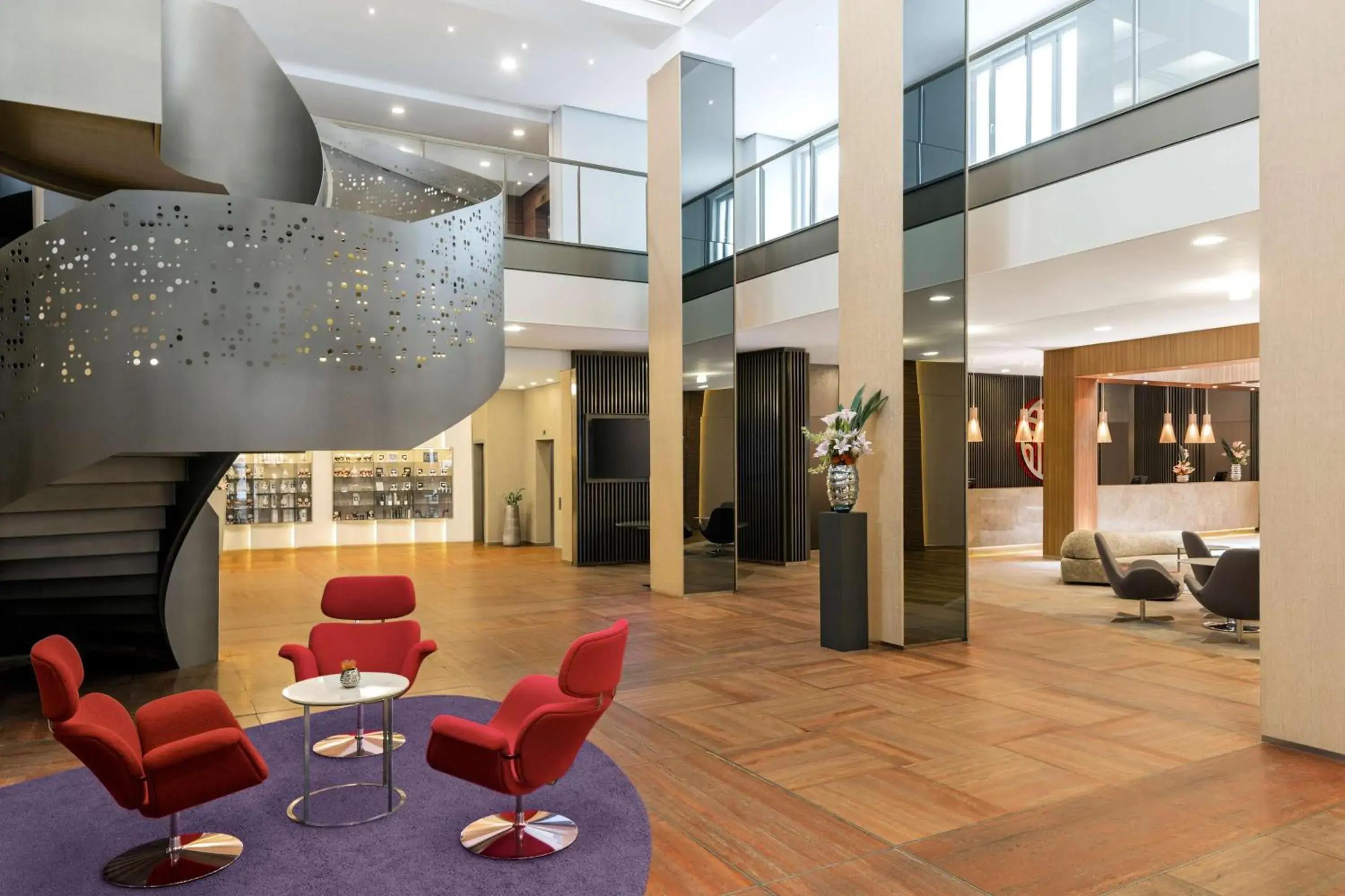 Lobby or reception in NH Collection Berlin Mitte am Checkpoint Charlie Lobby or reception in NH Collection Berlin Mitte am Checkpoint Charlie