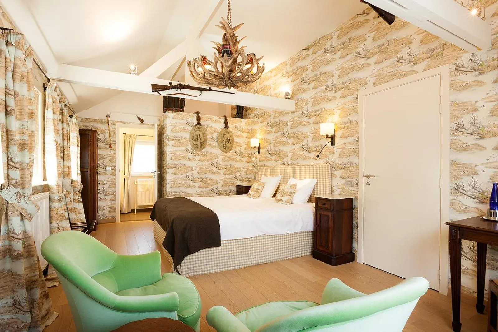 Property building, Bed in Logies Noorderlicht