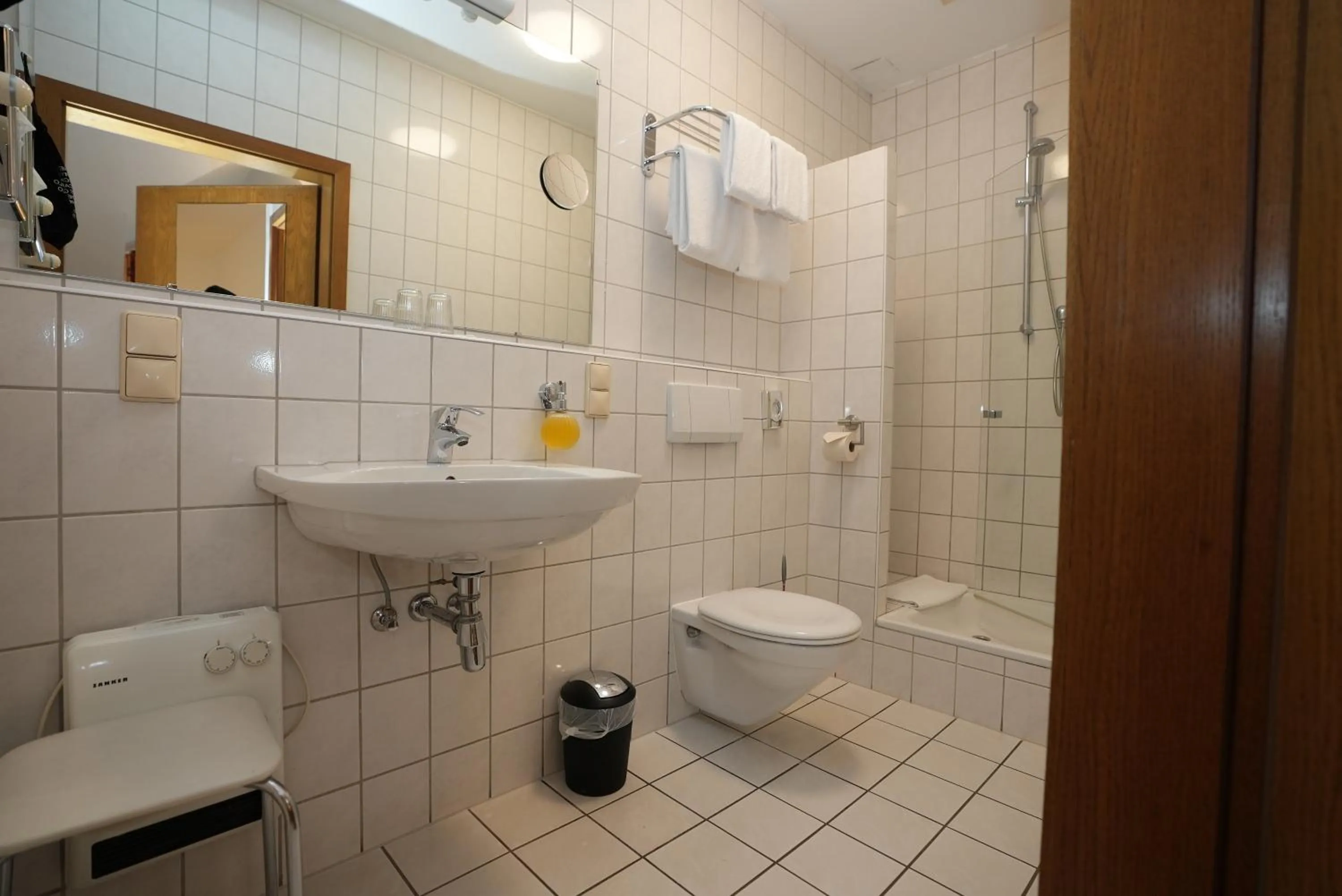 Toilet in UNO Hotel Posthof Saarlouis