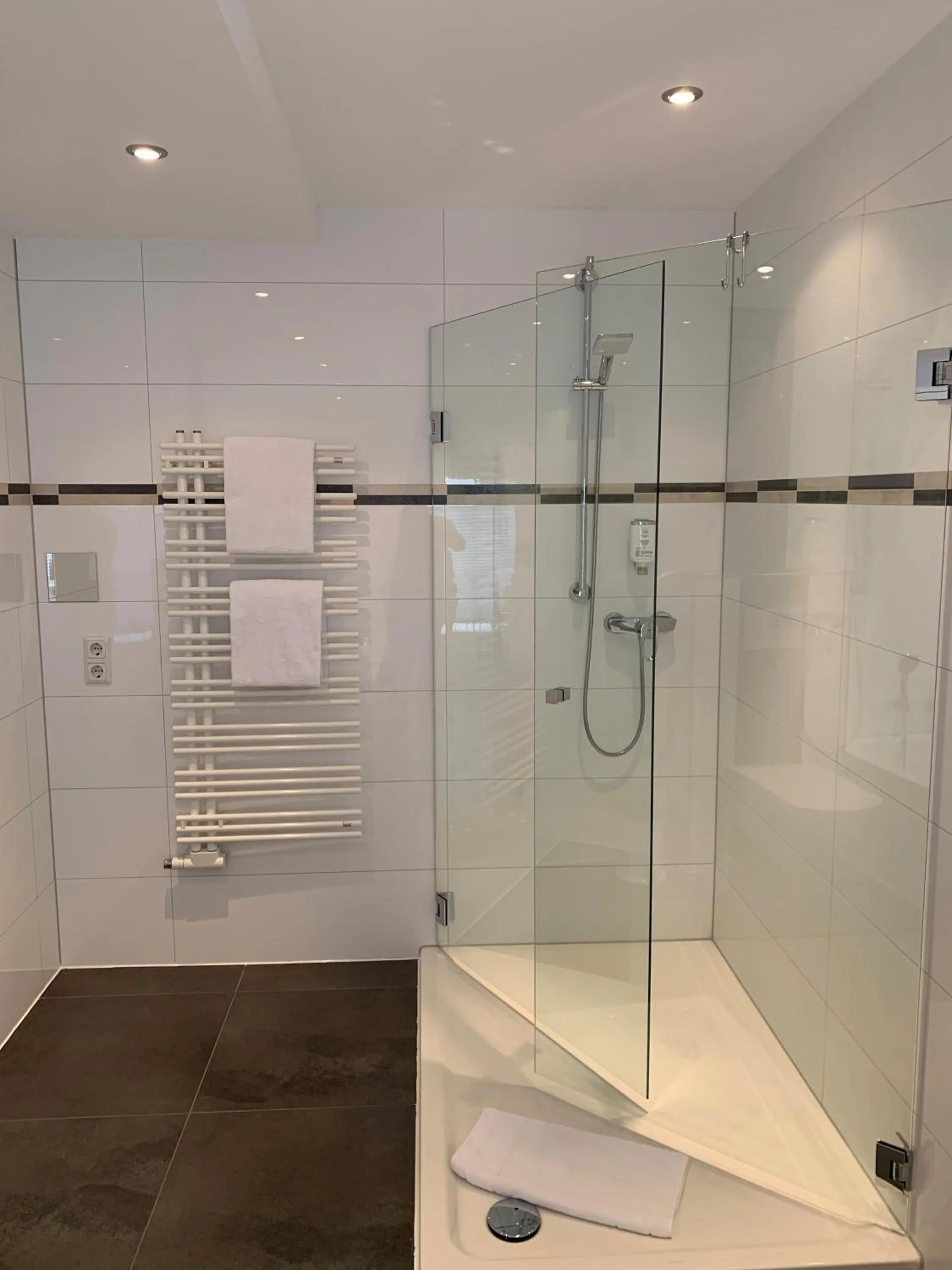 Shower in UNO Hotel Posthof Saarlouis
