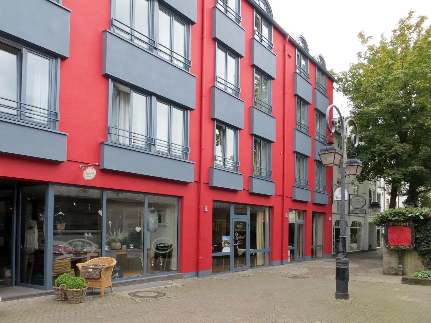 Property building in UNO Hotel Posthof Saarlouis