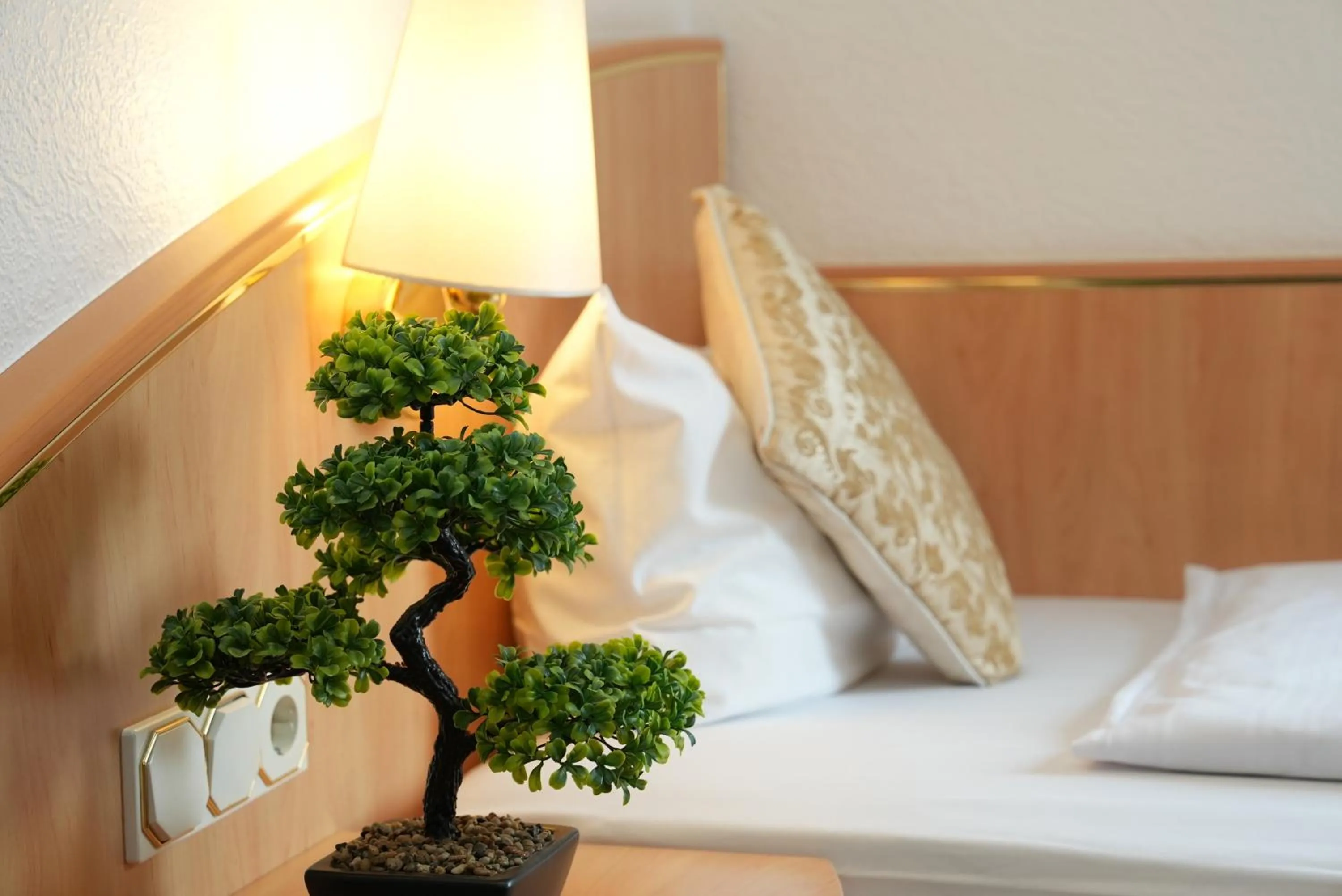 Bed in UNO Hotel Posthof Saarlouis