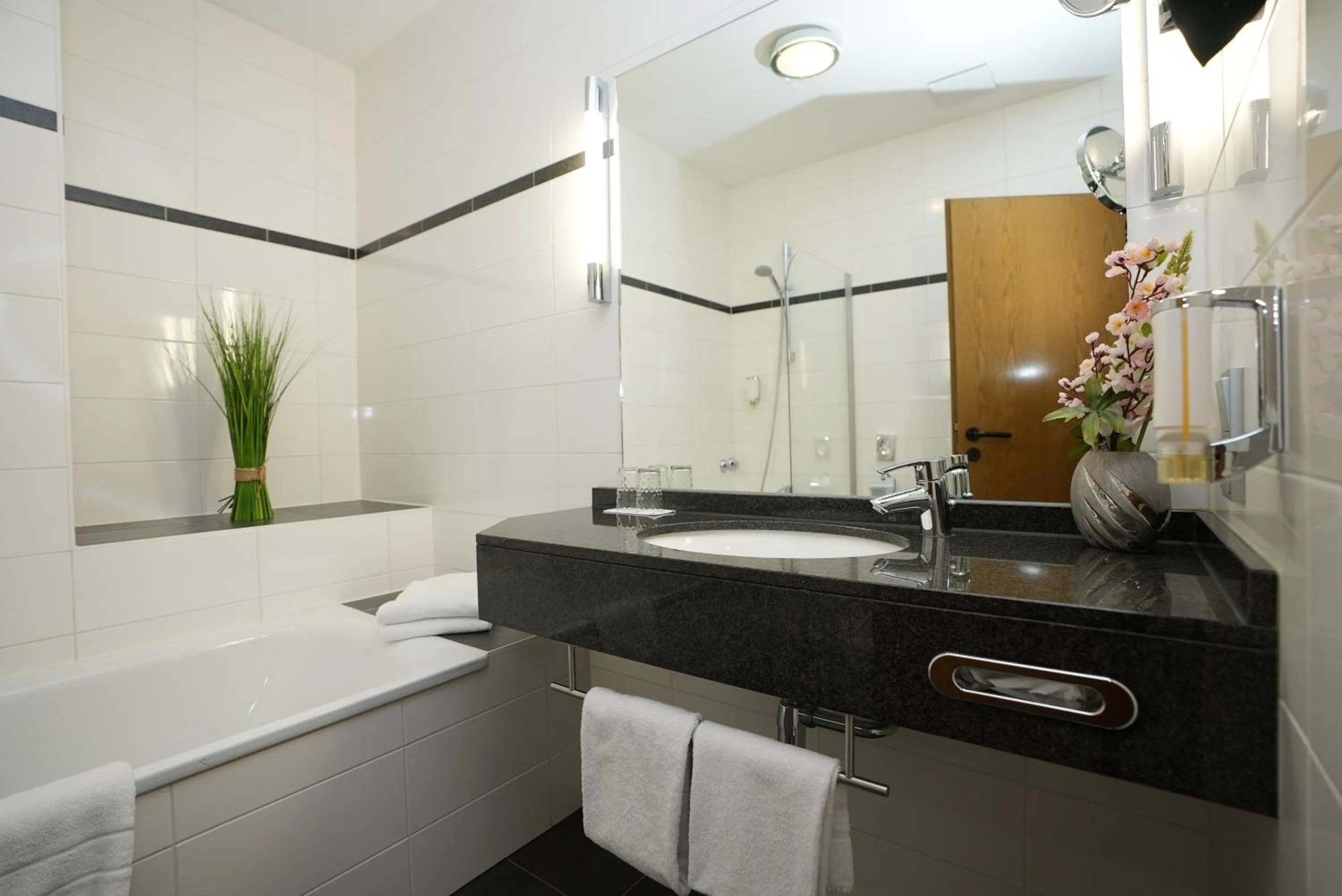 Bathroom in UNO Hotel Posthof Saarlouis