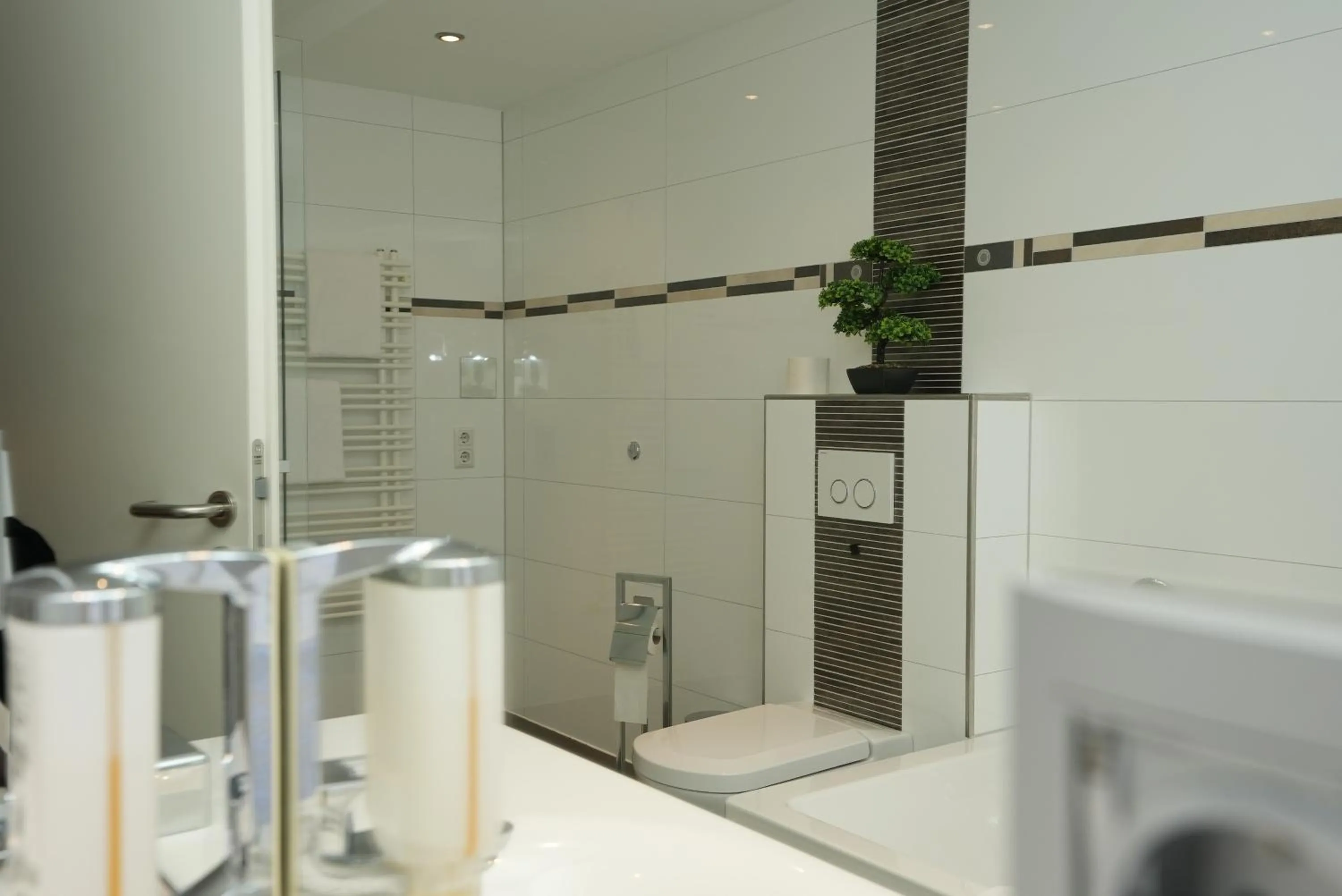 Shower in UNO Hotel Posthof Saarlouis