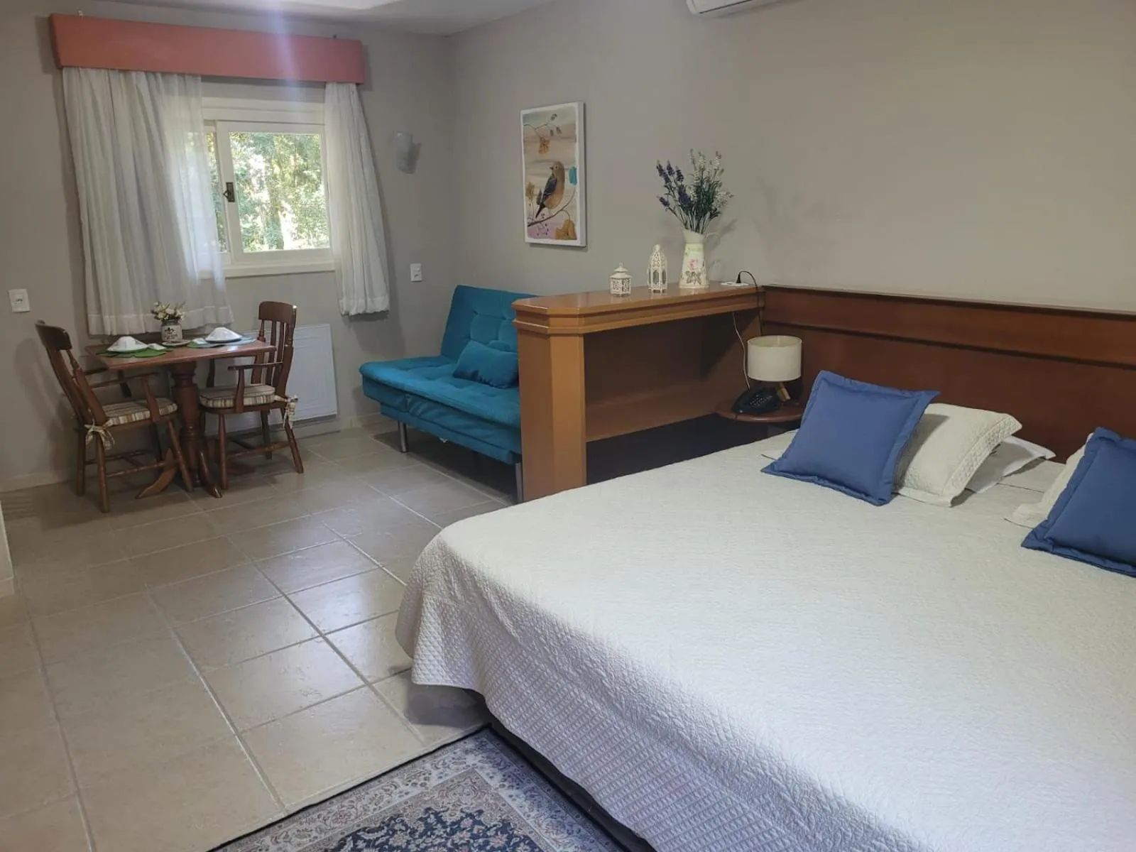 Bed in Hotel Cozumel Sierra