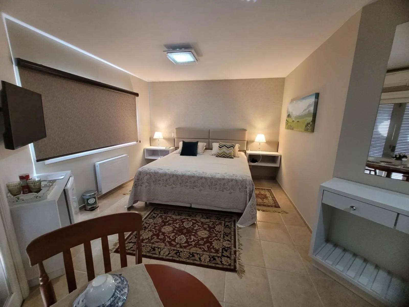 Bed in Hotel Cozumel Sierra