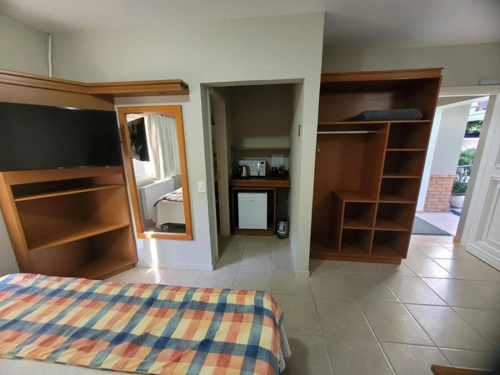 Bed in Hotel Cozumel Sierra