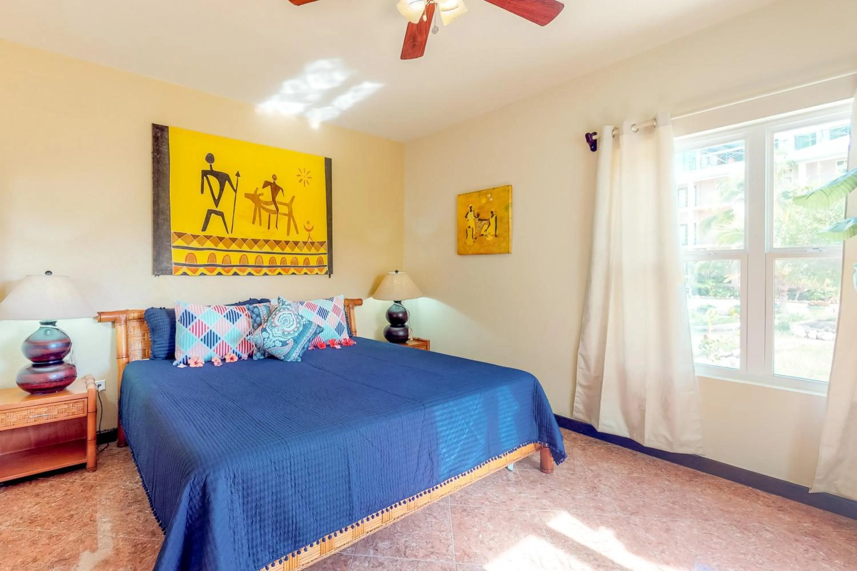 Bed in Villa 12 at Mara Laguna - Gold Standard Certified