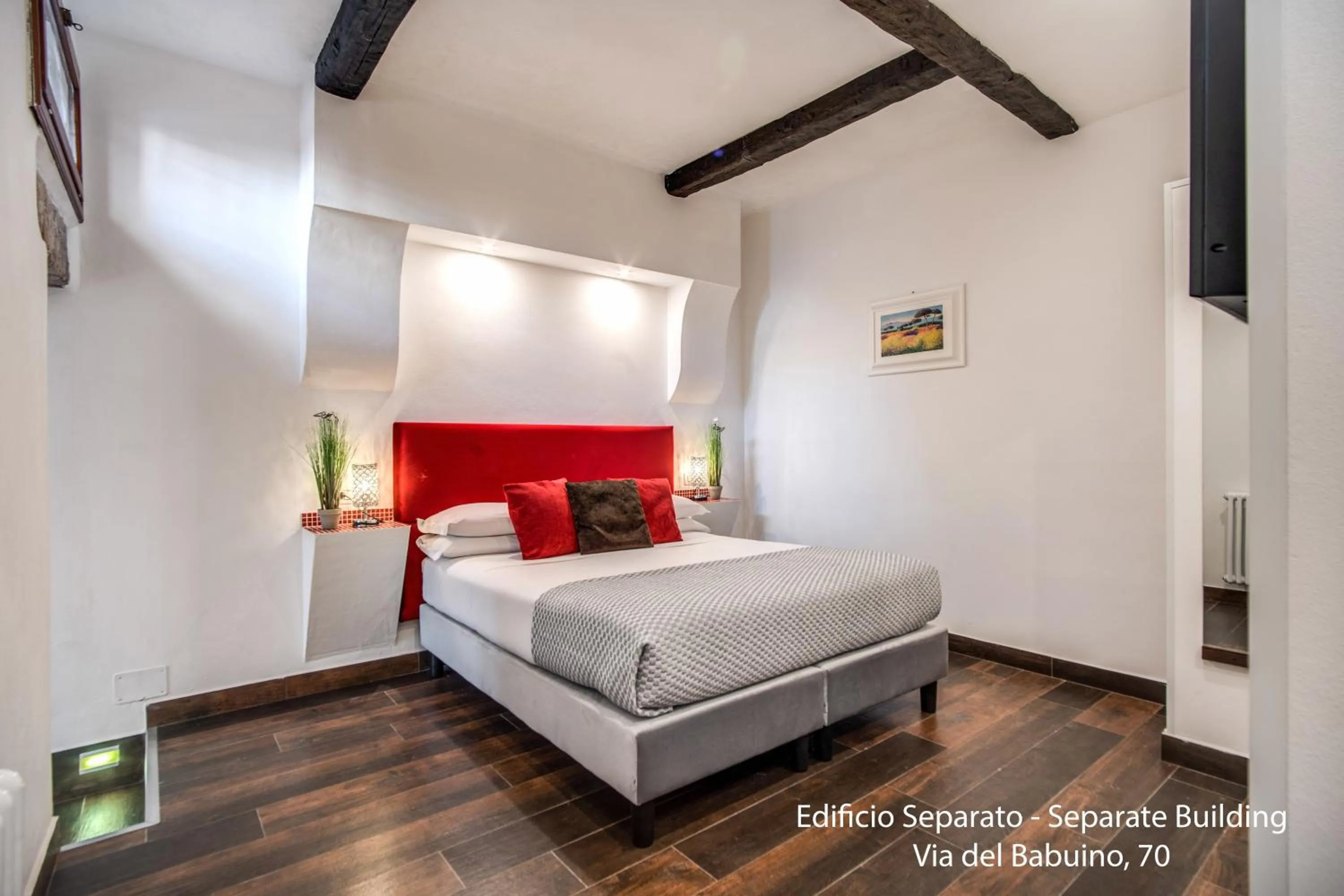 Bed in Tritone Top House