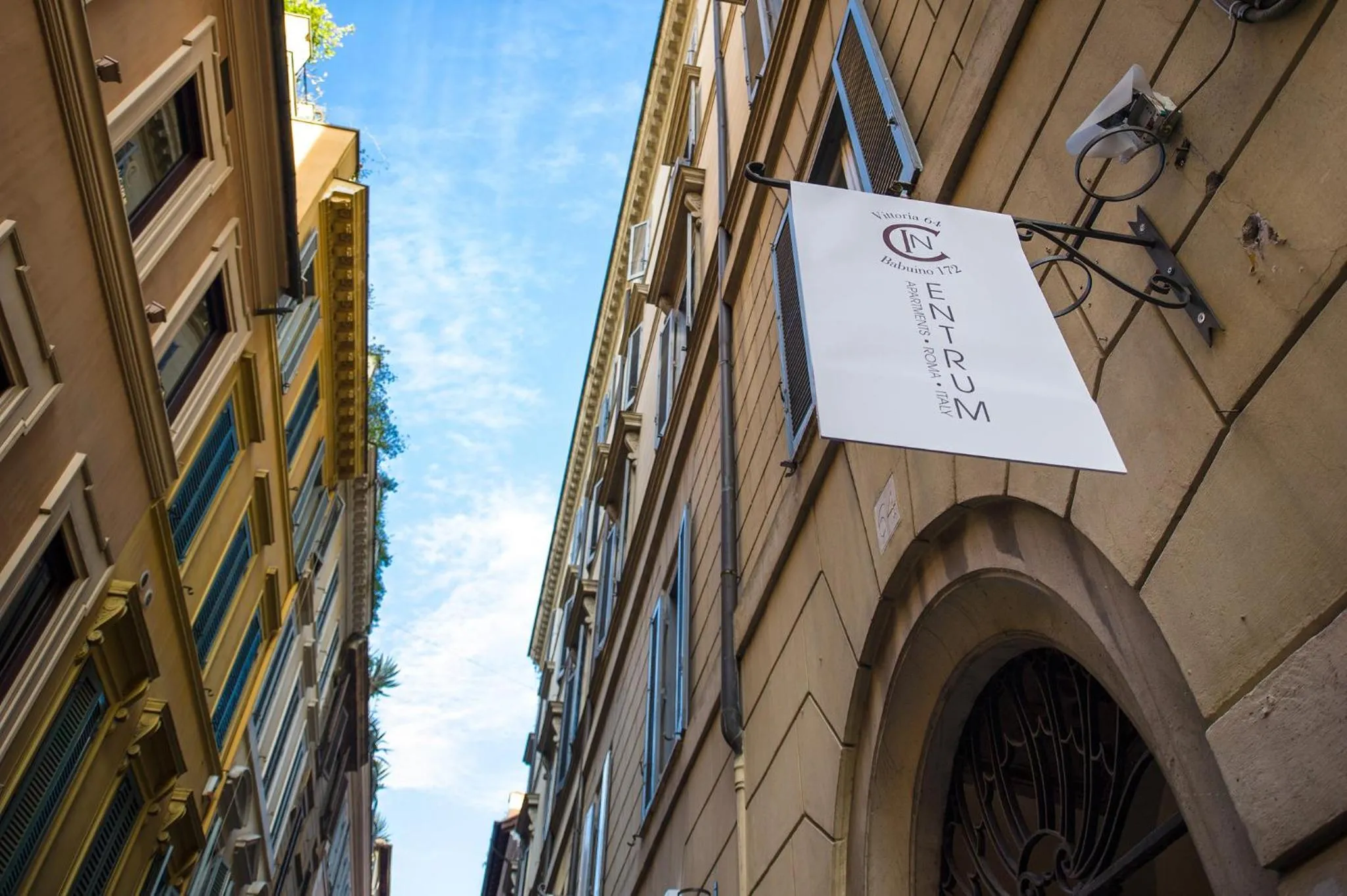 Quiet street view in Incentrum