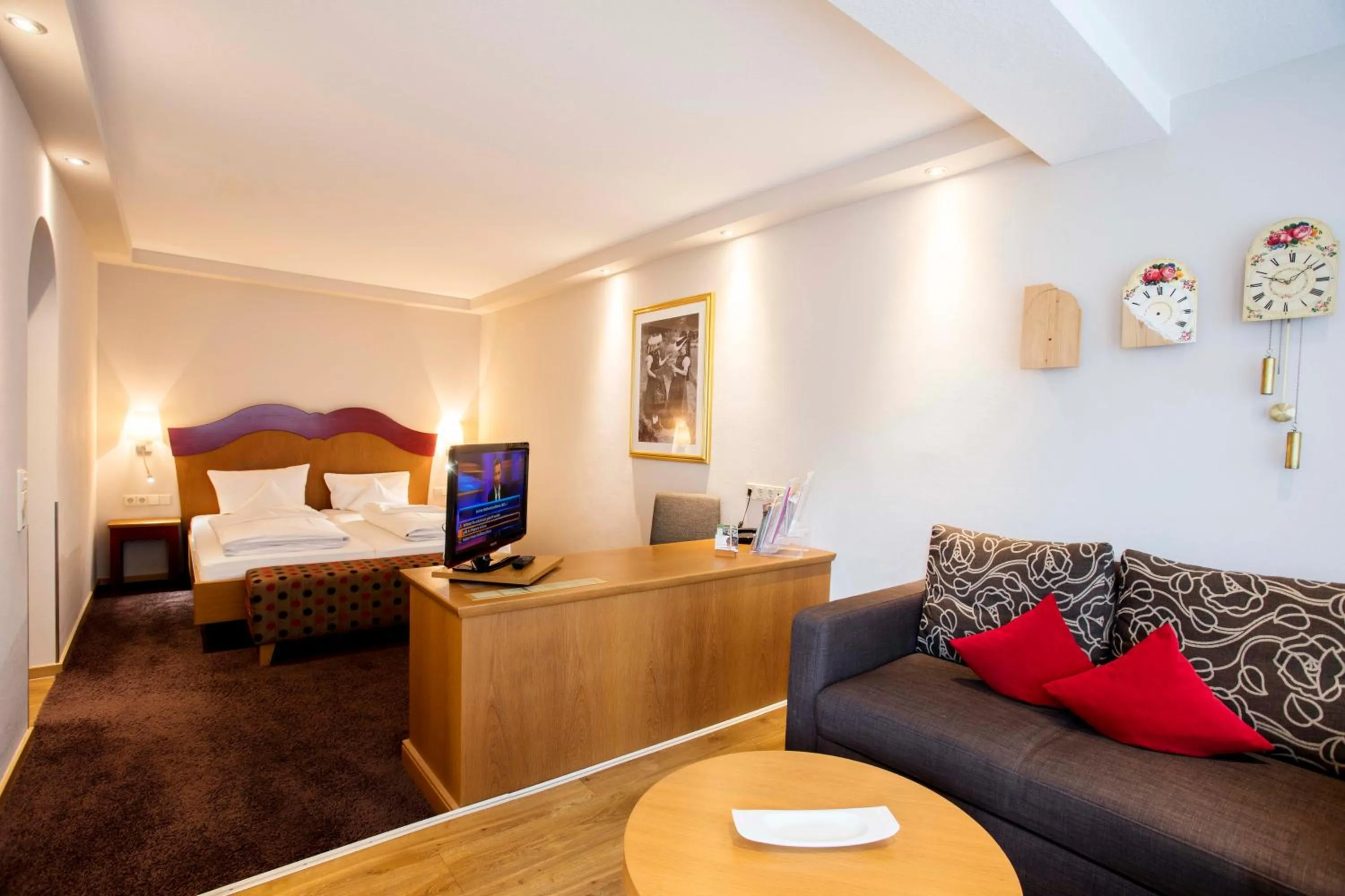 Bed in Landidyll Hotel zum Kreuz