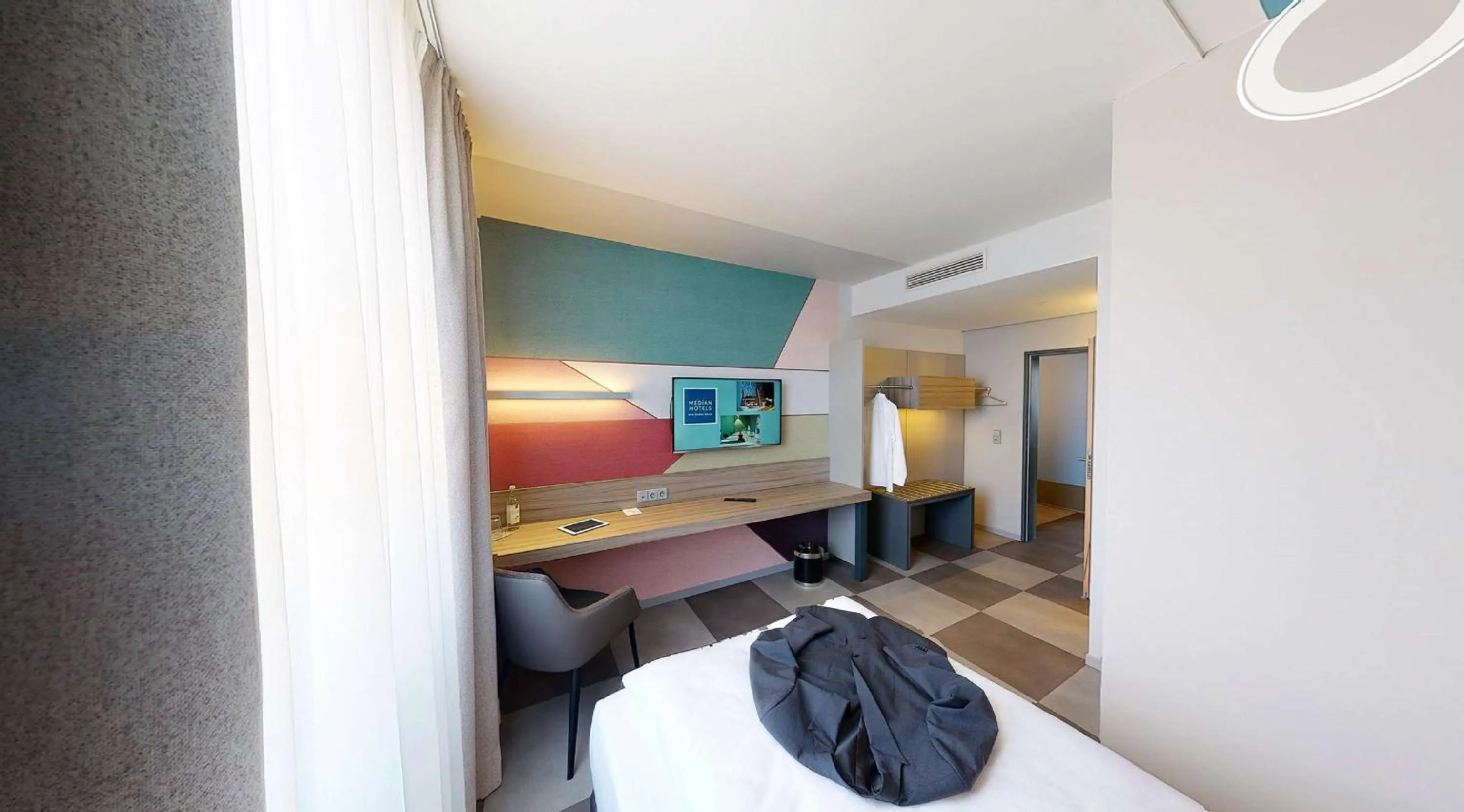 Bedroom, Bed in Median Hotel Hannover Lehrte