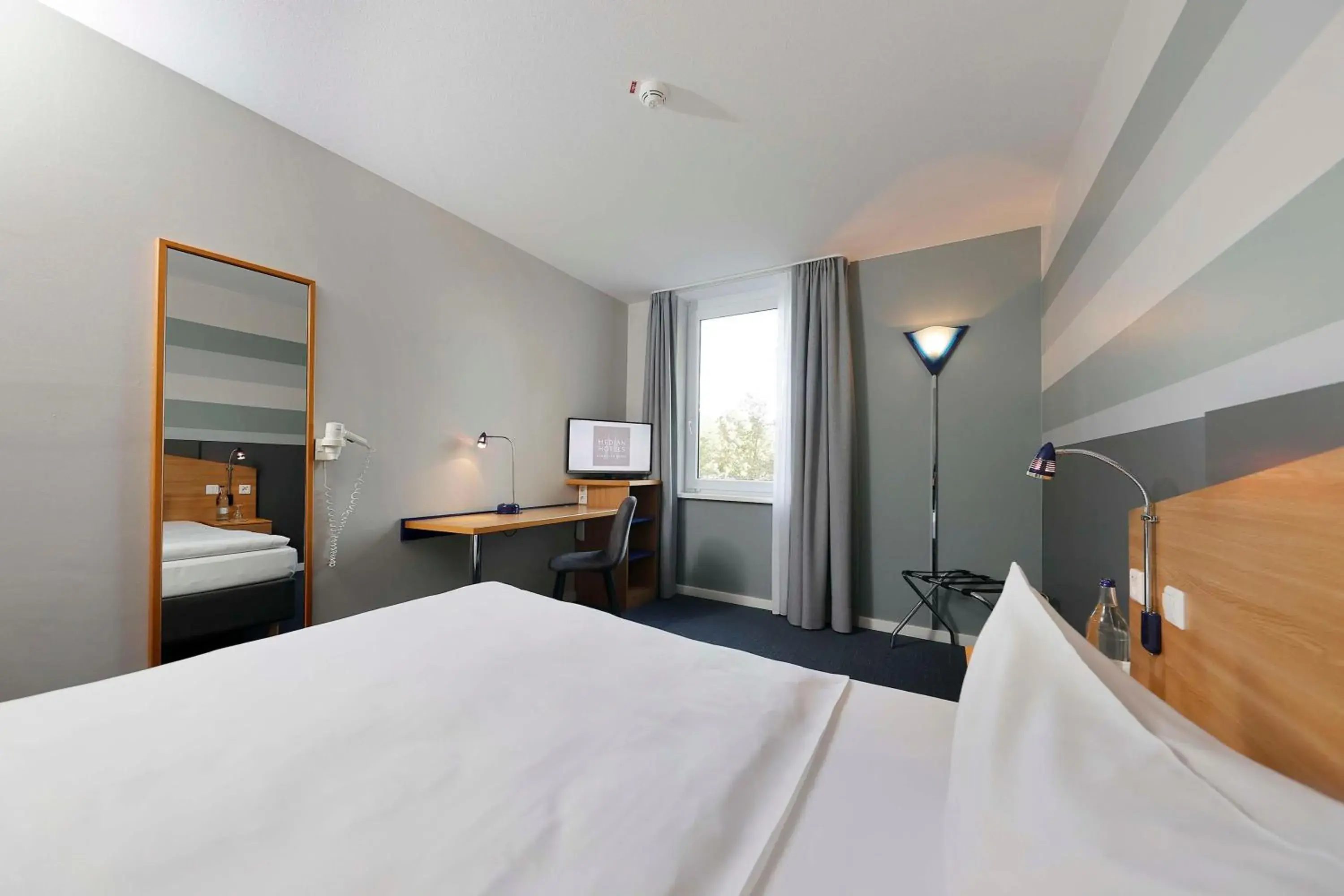 Bedroom, Bed in Median Hotel Hannover Messe Bedroom, Bed in Median Hotel Hannover Messe