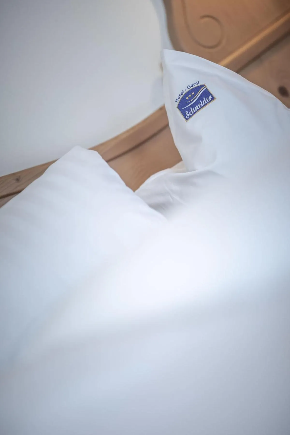 Bed in Hotel Garni Schneider