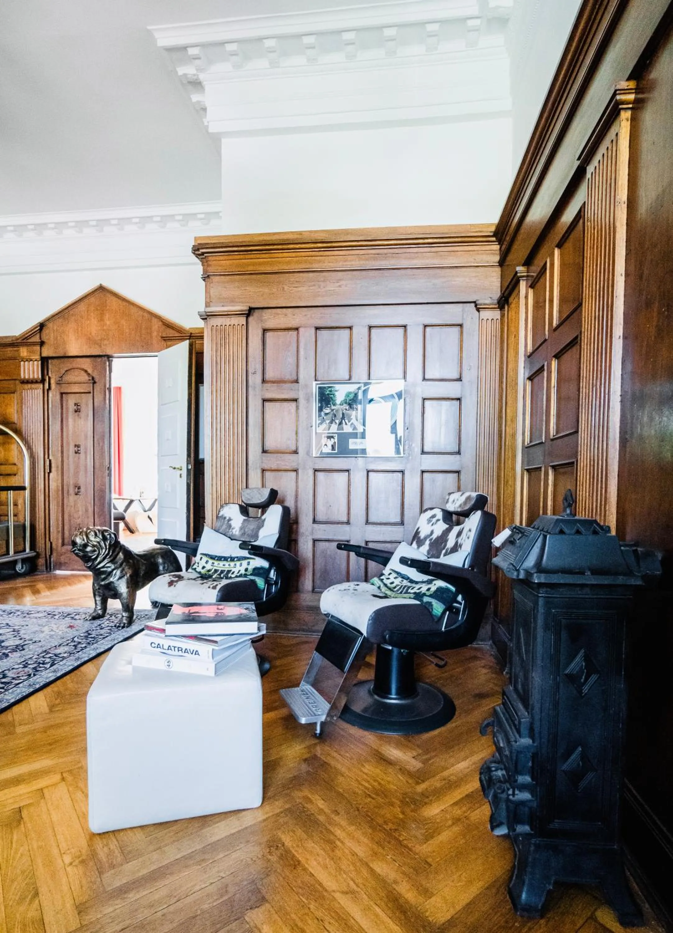 Lobby or reception in Schloss Harkensee