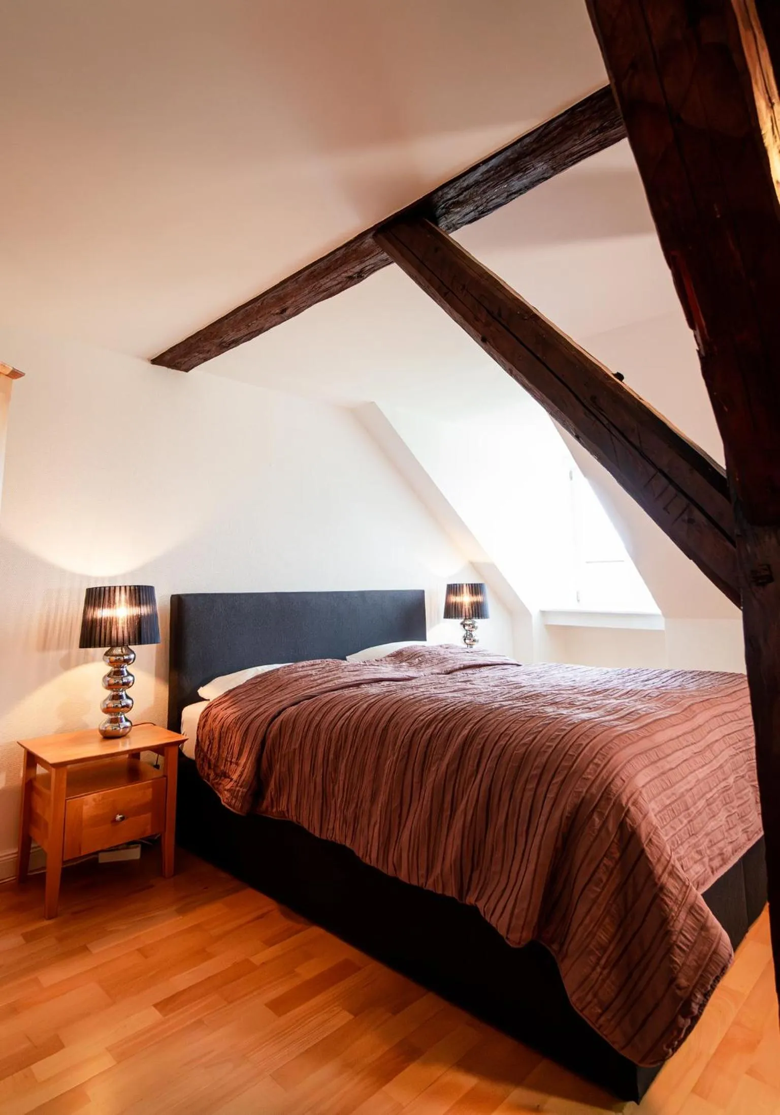 Bed in Schloss Harkensee