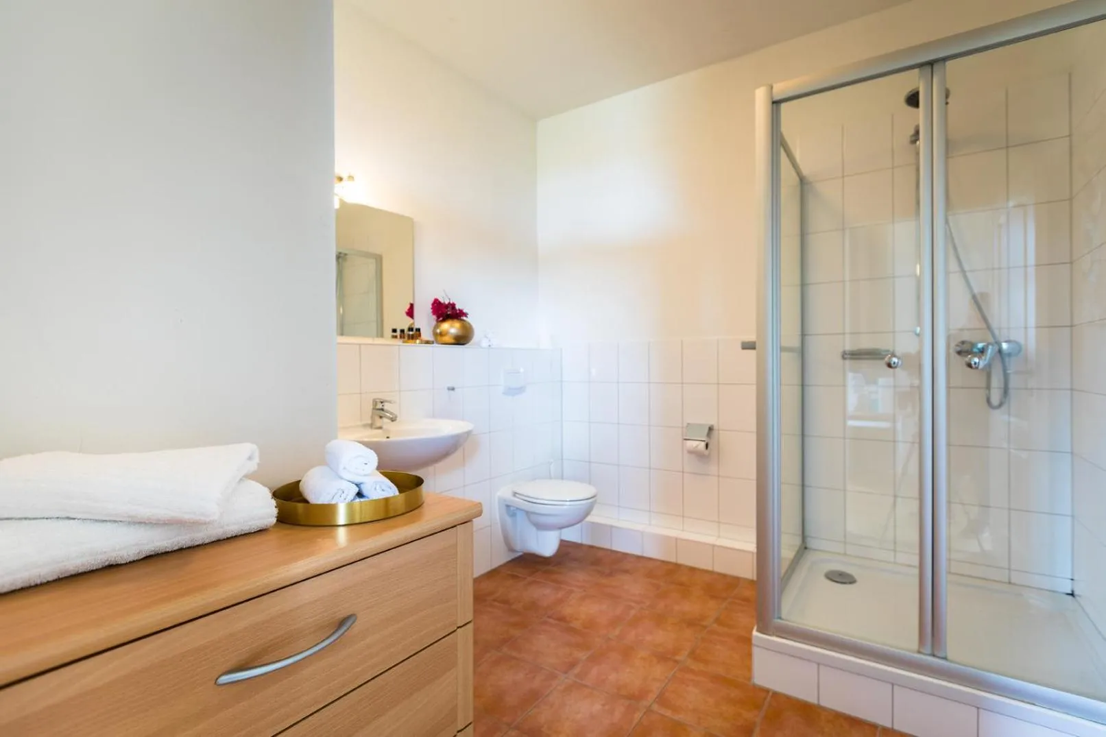 Bathroom in Schloss Harkensee